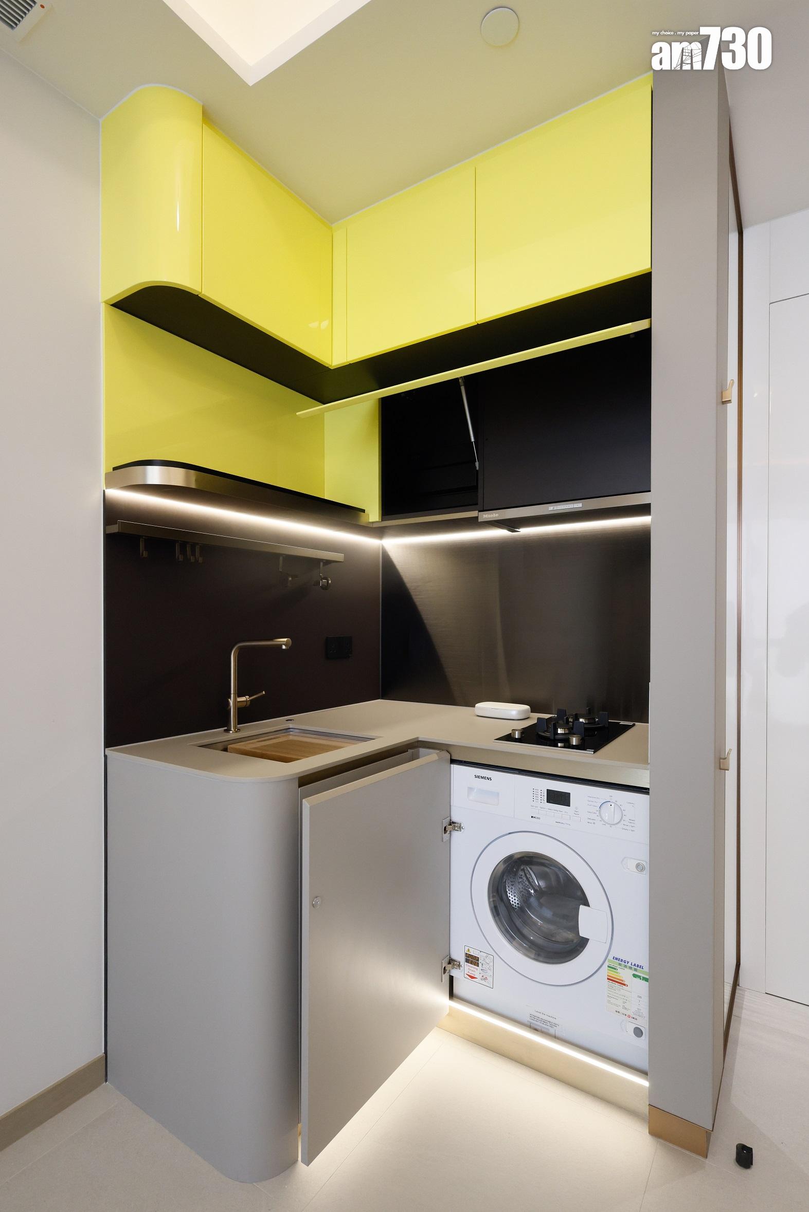 紅磡新盤|必嘉坊.迎匯270方呎一房示位 開放式廚房充滿現代美學風格