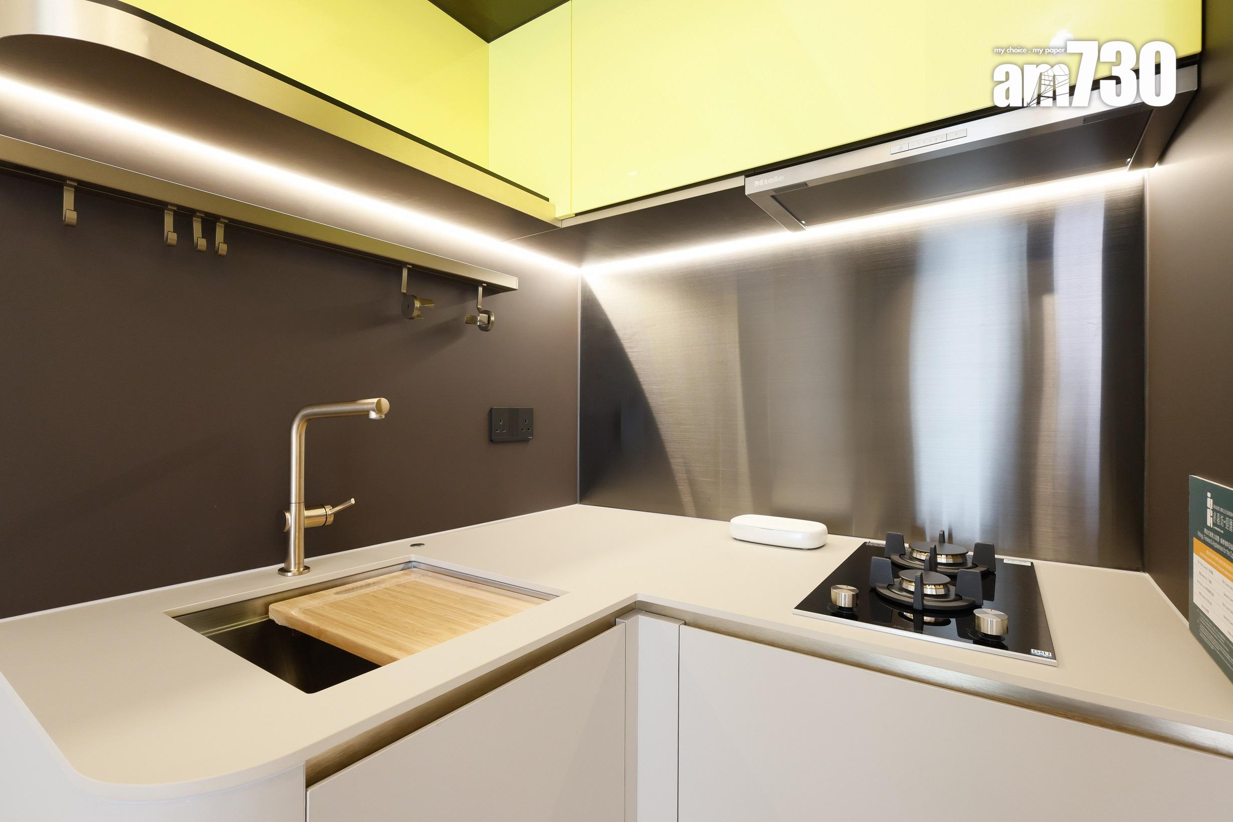 紅磡新盤|必嘉坊.迎匯270方呎一房示位 開放式廚房充滿現代美學風格