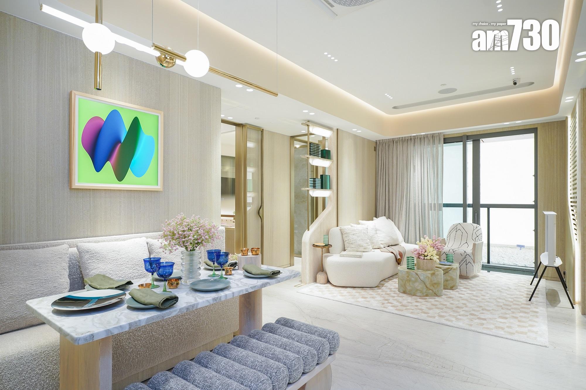 白石角新盤|Silicon Hill第1期770方呎三房套示位 柔和色調展現家的感覺