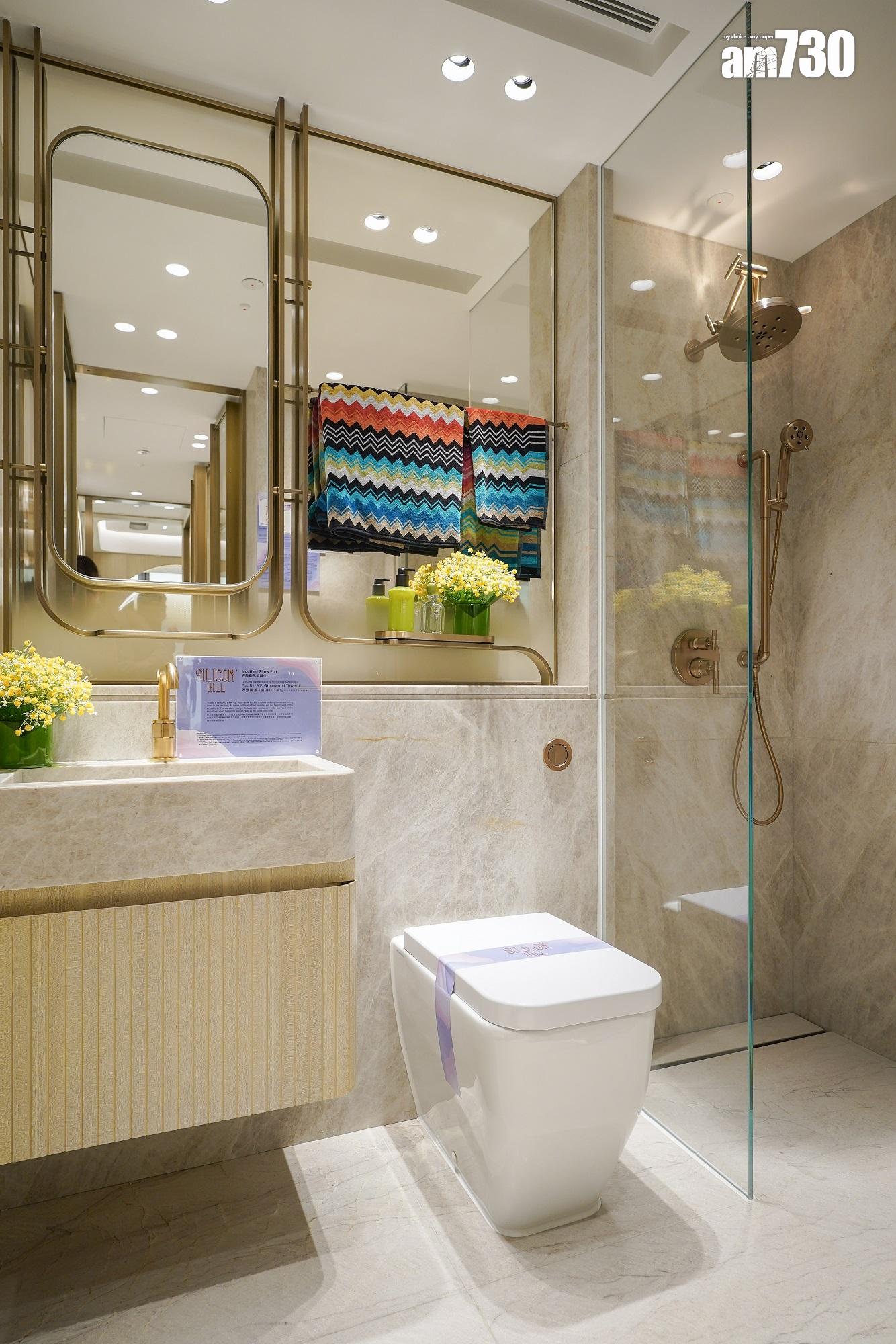 白石角新盤|Silicon Hill第1期770方呎三房套示位 柔和色調展現家的感覺