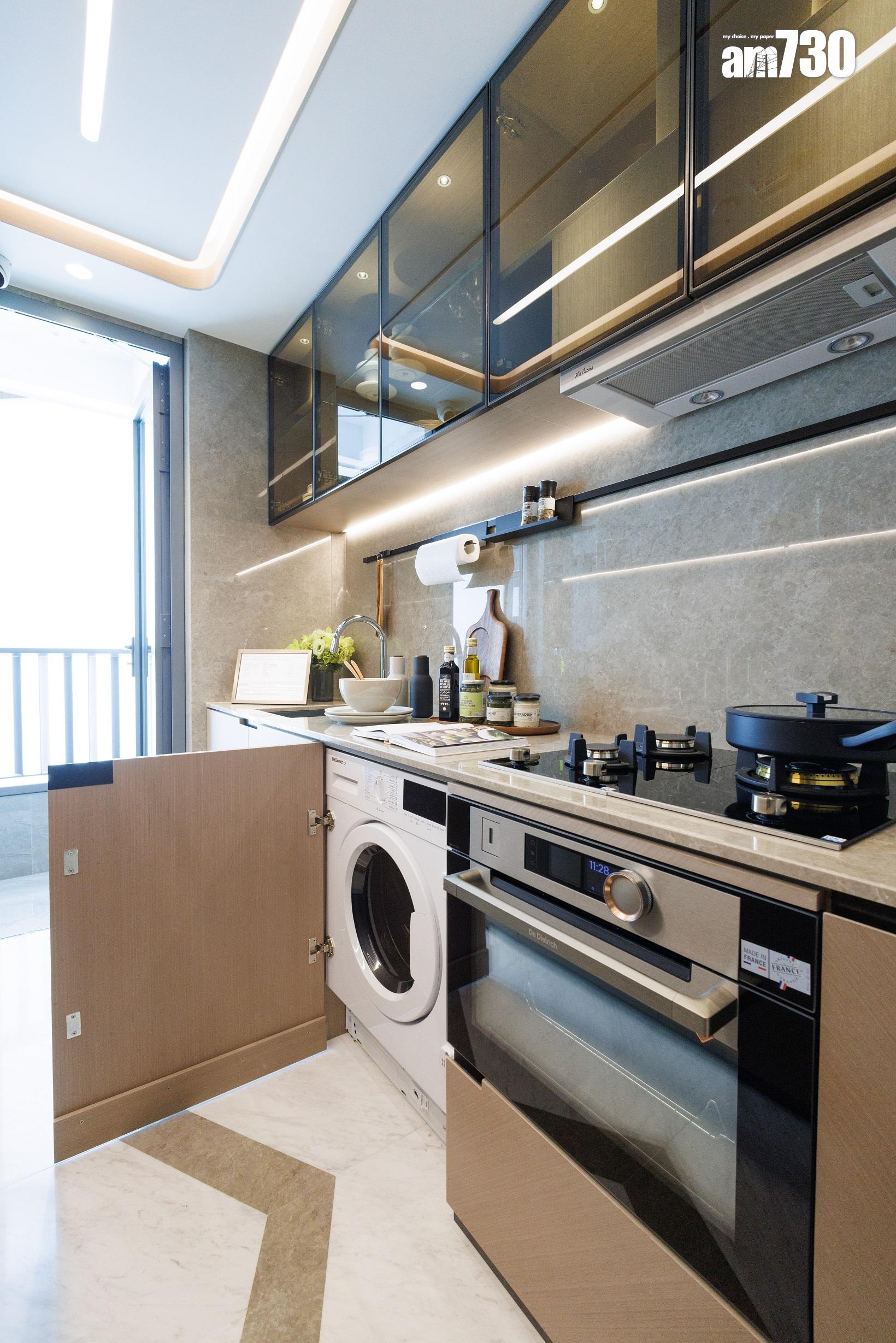 油塘新盤|朗譽578方呎兩房連儲物室示位 時尚型格設計 打造多功能空間