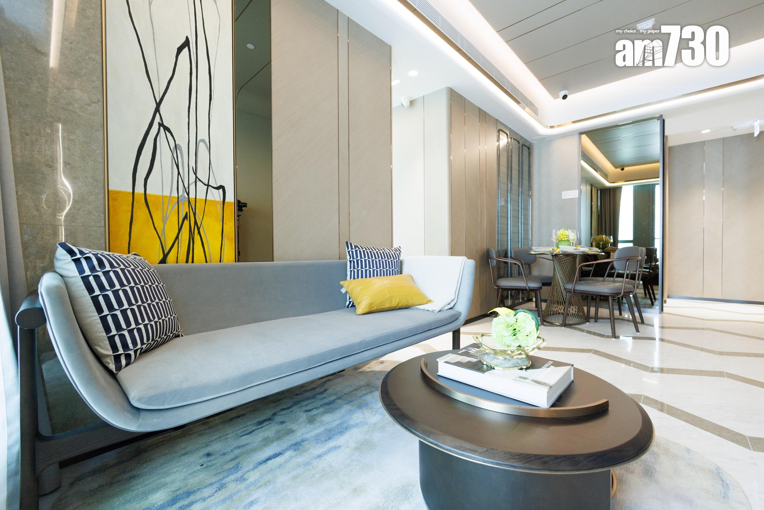 油塘新盤|朗譽578方呎兩房連儲物室示位 時尚型格設計 打造多功能空間