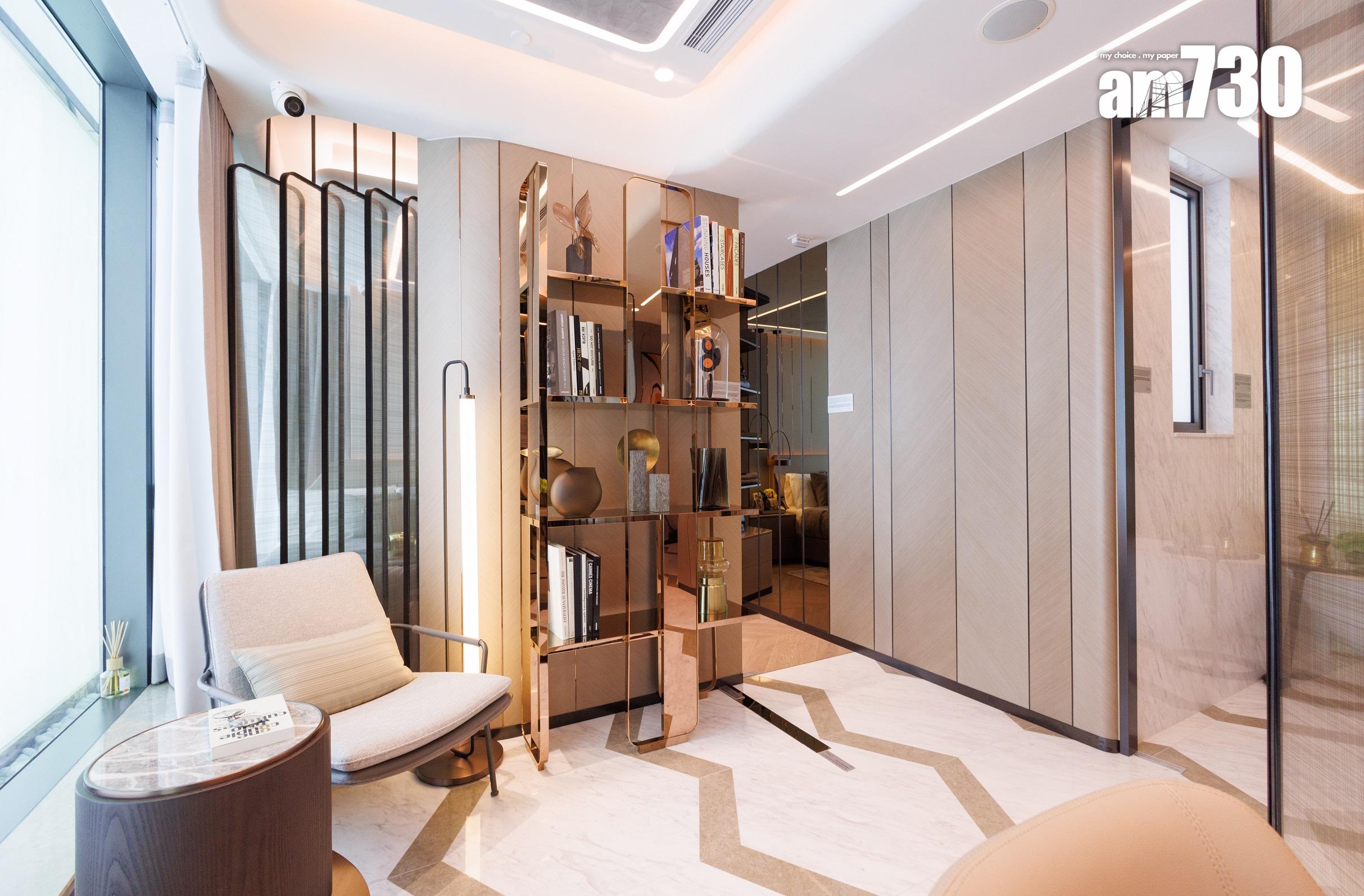 油塘新盤|朗譽578方呎兩房連儲物室示位 時尚型格設計 打造多功能空間