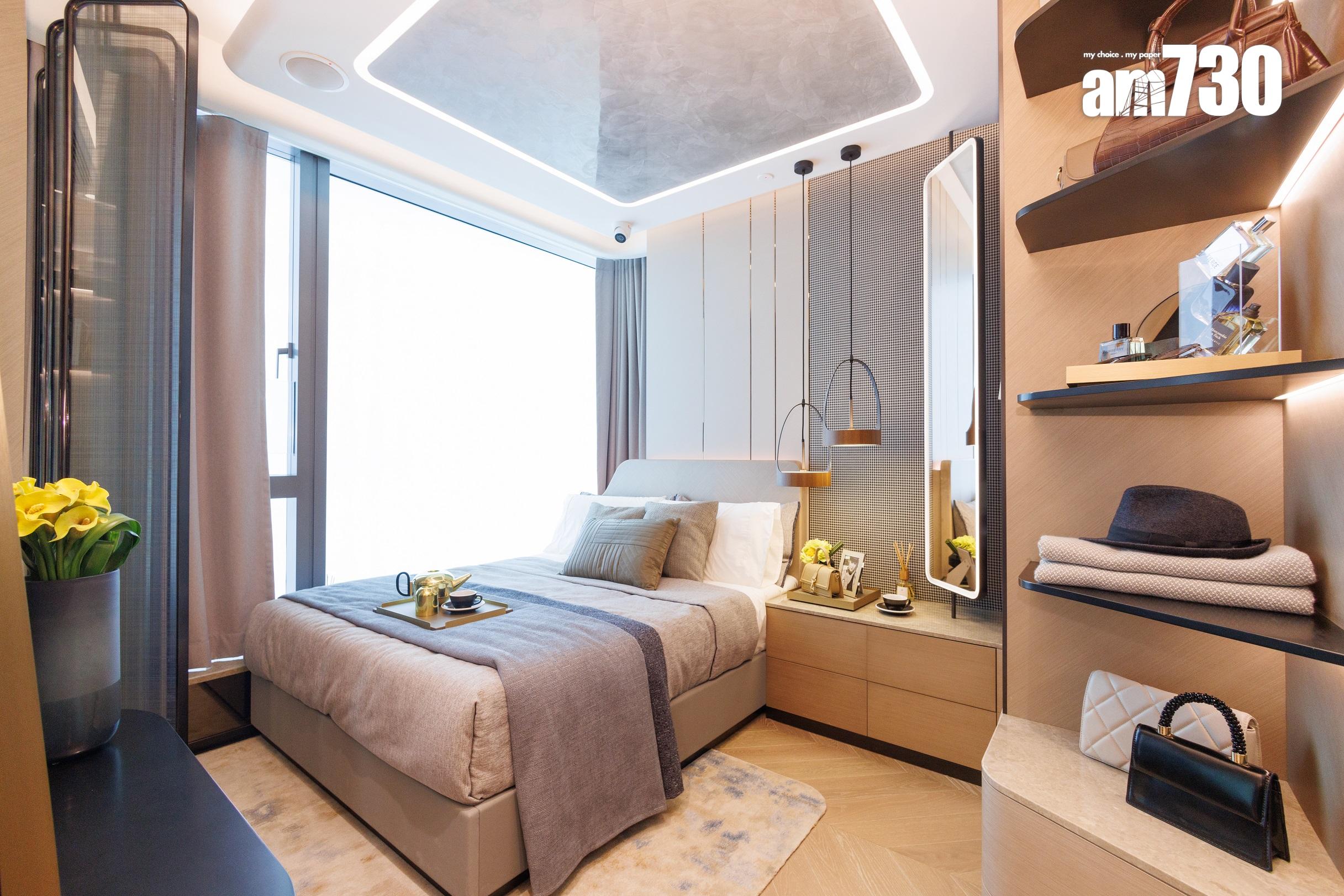 油塘新盤|朗譽578方呎兩房連儲物室示位 時尚型格設計 打造多功能空間