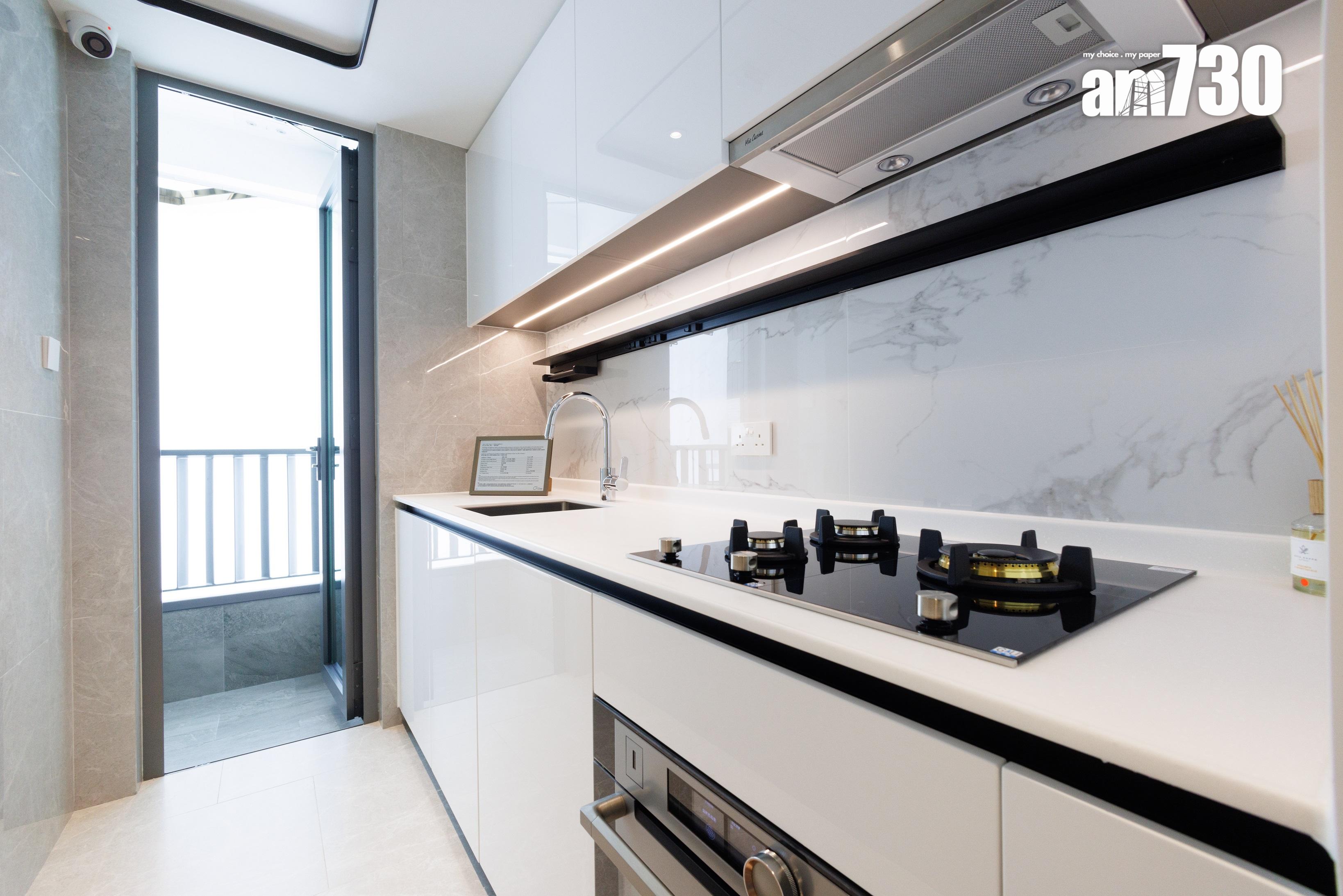 油塘新盤|朗譽578方呎兩房連儲物室示位 時尚型格設計 打造多功能空間