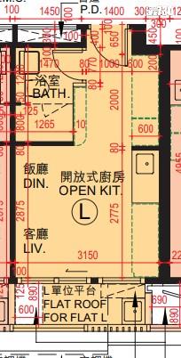 紅磡新盤|必嘉坊.迎匯上載樓書 面積192方呎起 兩房特色戶平台面積大過內籠