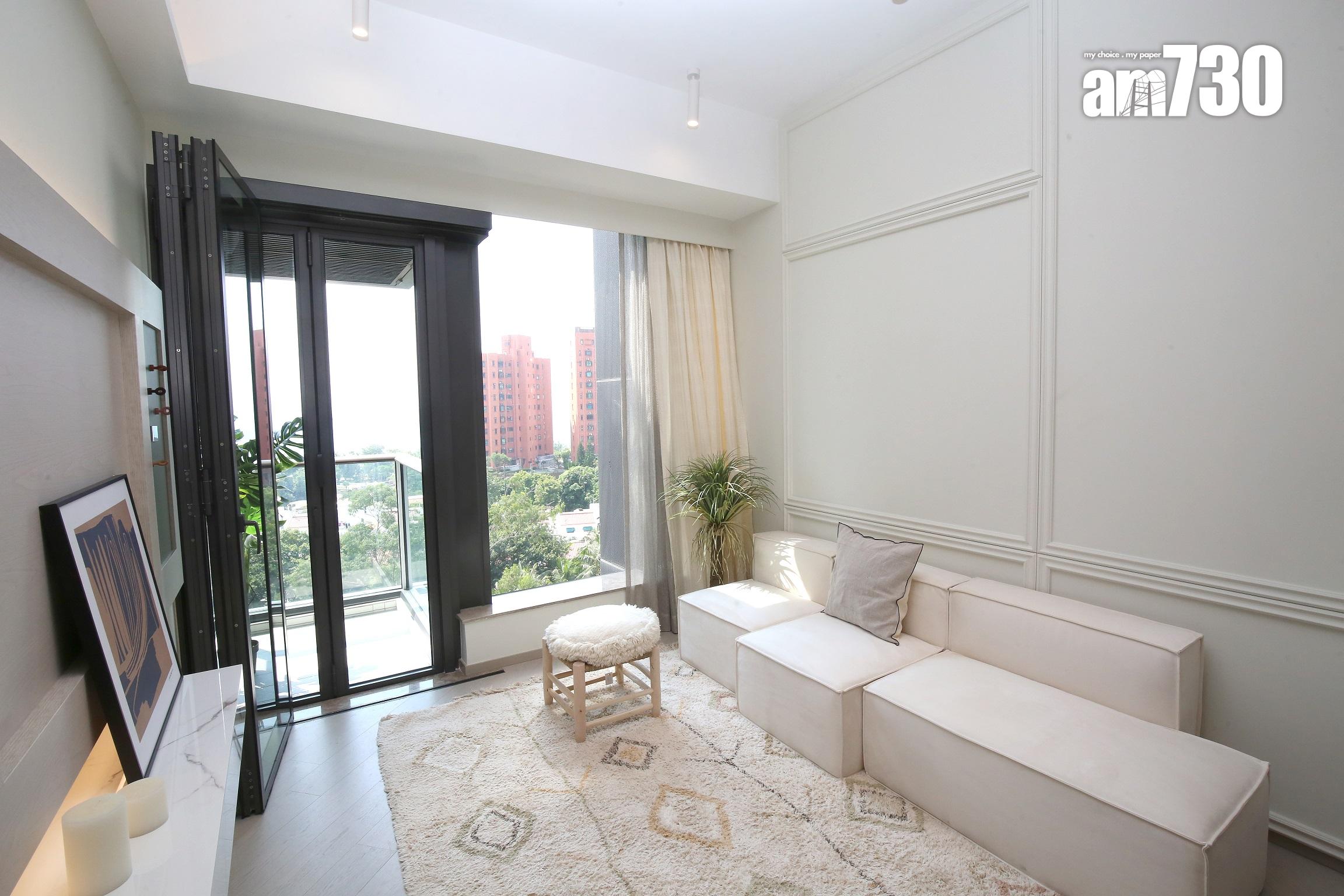 屯門新盤|帝御.星濤817方呎三房連設計裝修示位 呈現極簡生活感