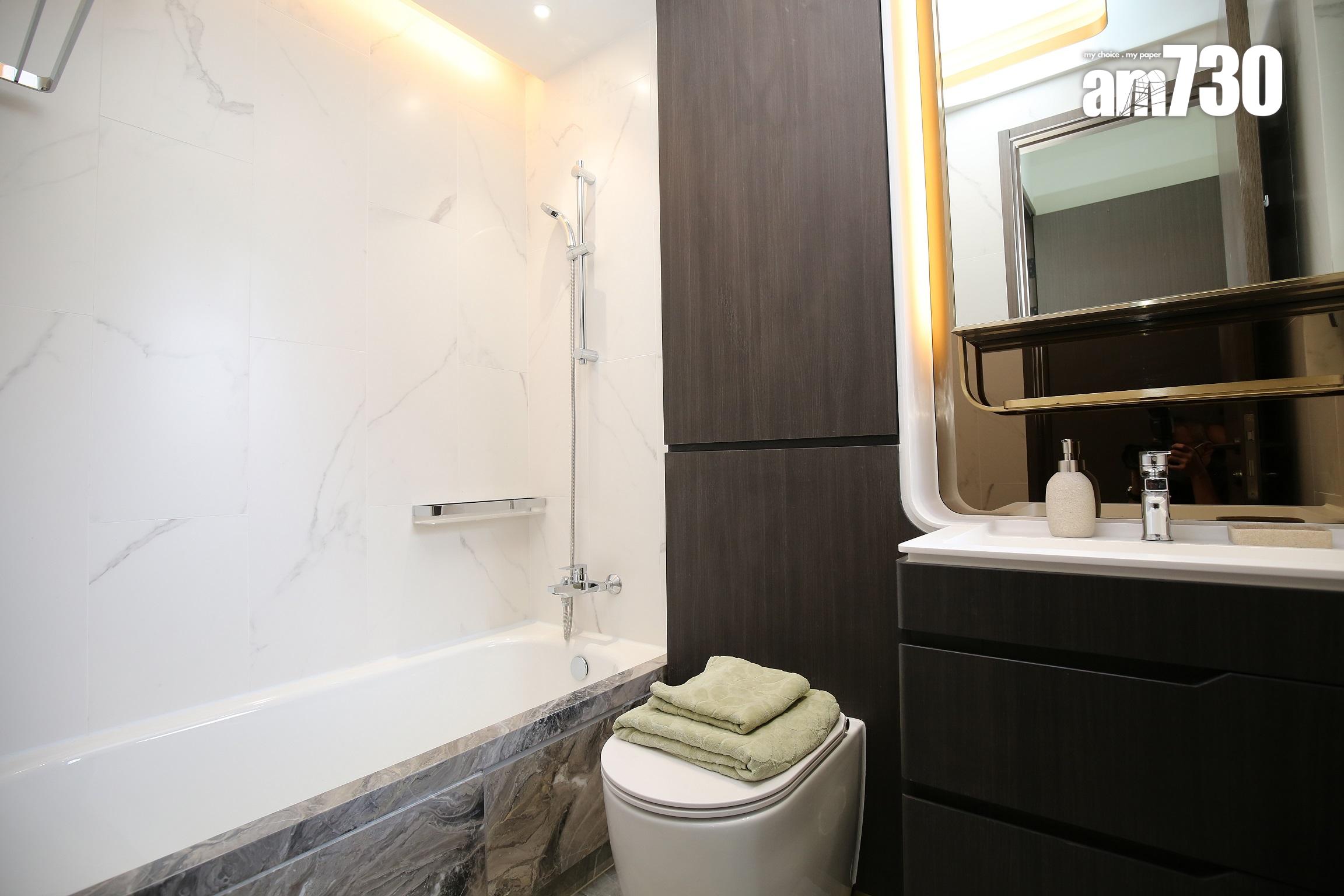 屯門新盤|帝御.星濤817方呎三房連設計裝修示位 呈現極簡生活感