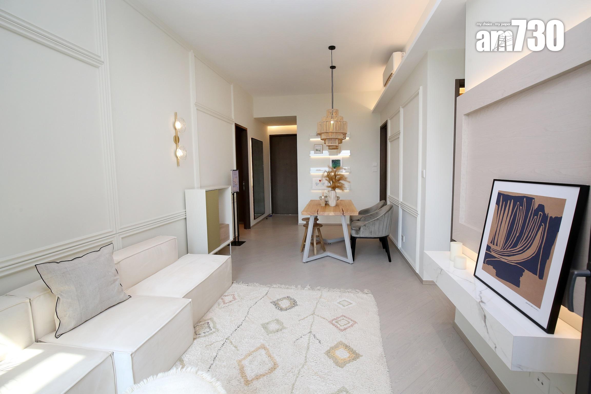 屯門新盤|帝御.星濤817方呎三房連設計裝修示位 呈現極簡生活感