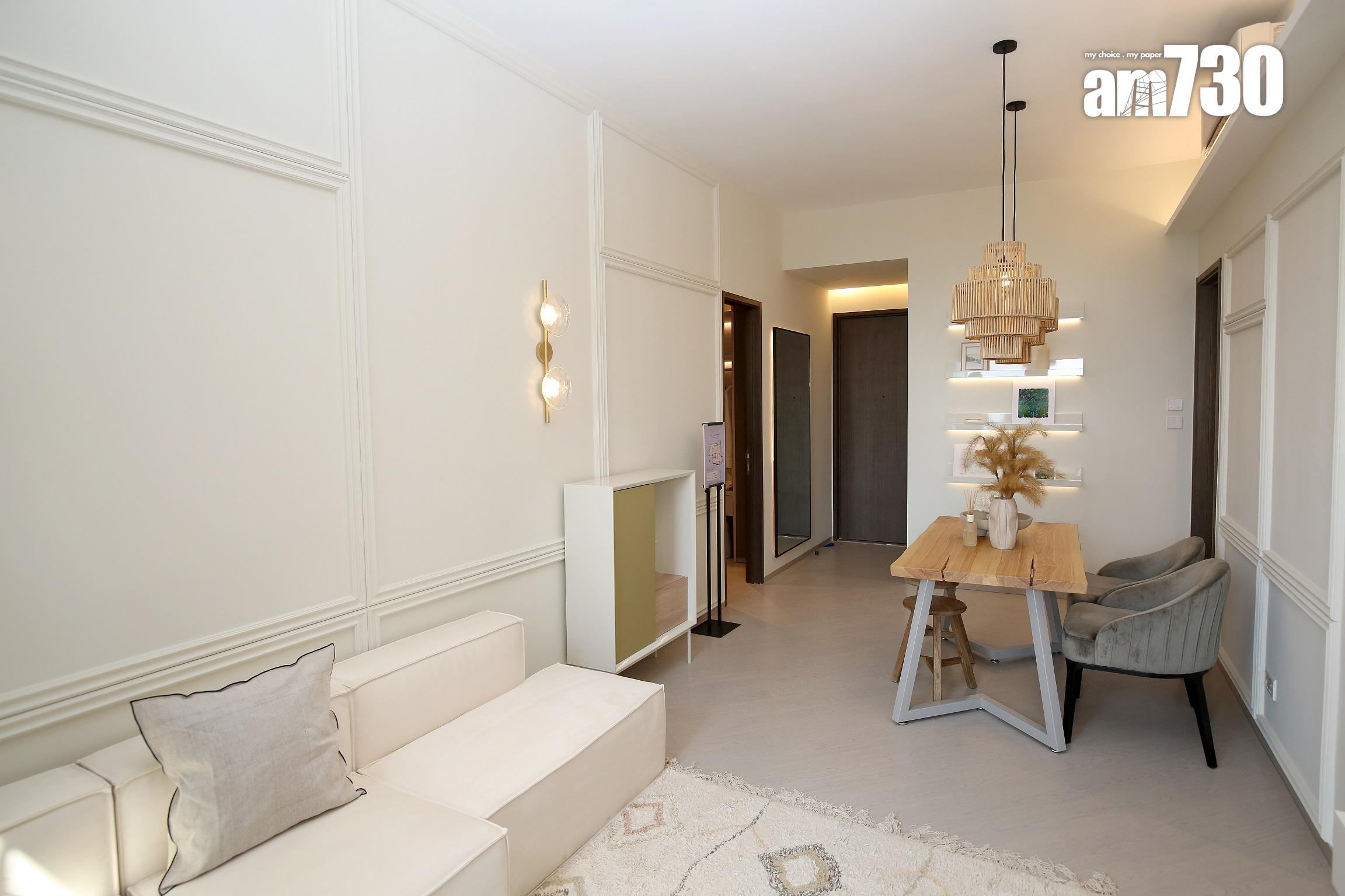 屯門新盤|帝御.星濤817方呎三房連設計裝修示位 呈現極簡生活感