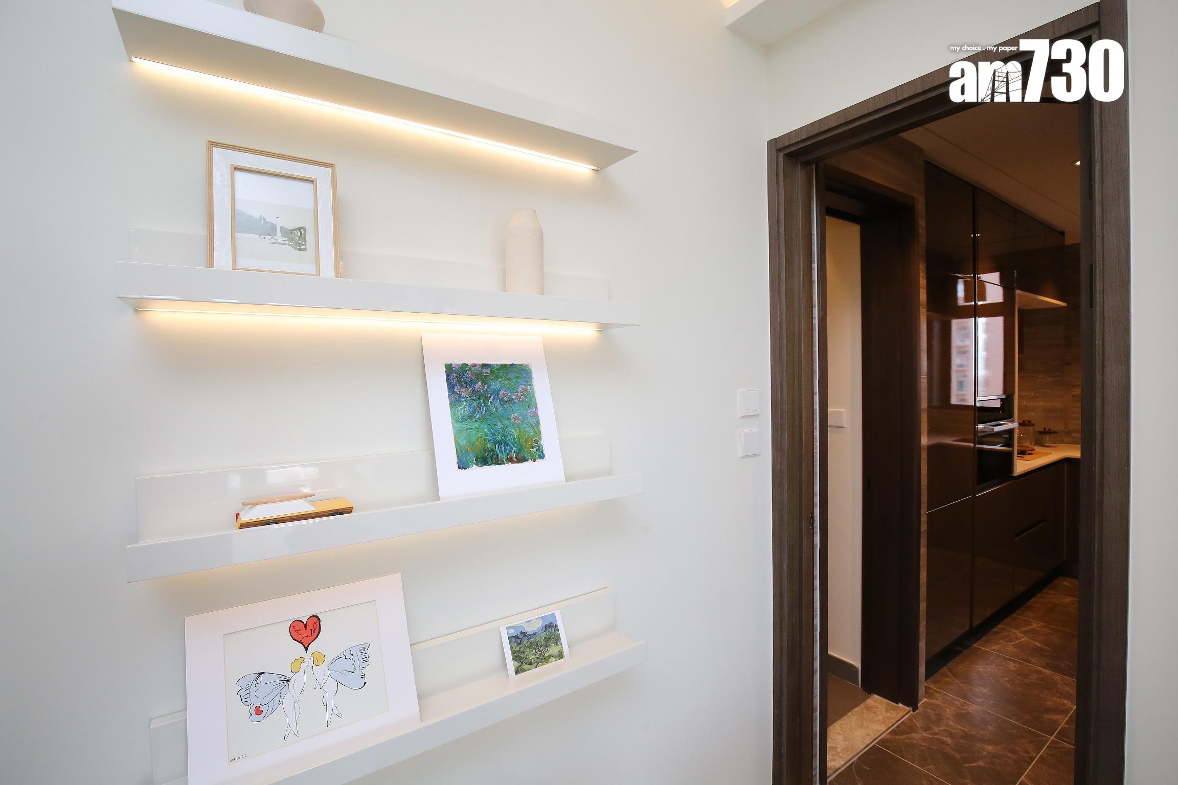 屯門新盤|帝御.星濤817方呎三房連設計裝修示位 呈現極簡生活感