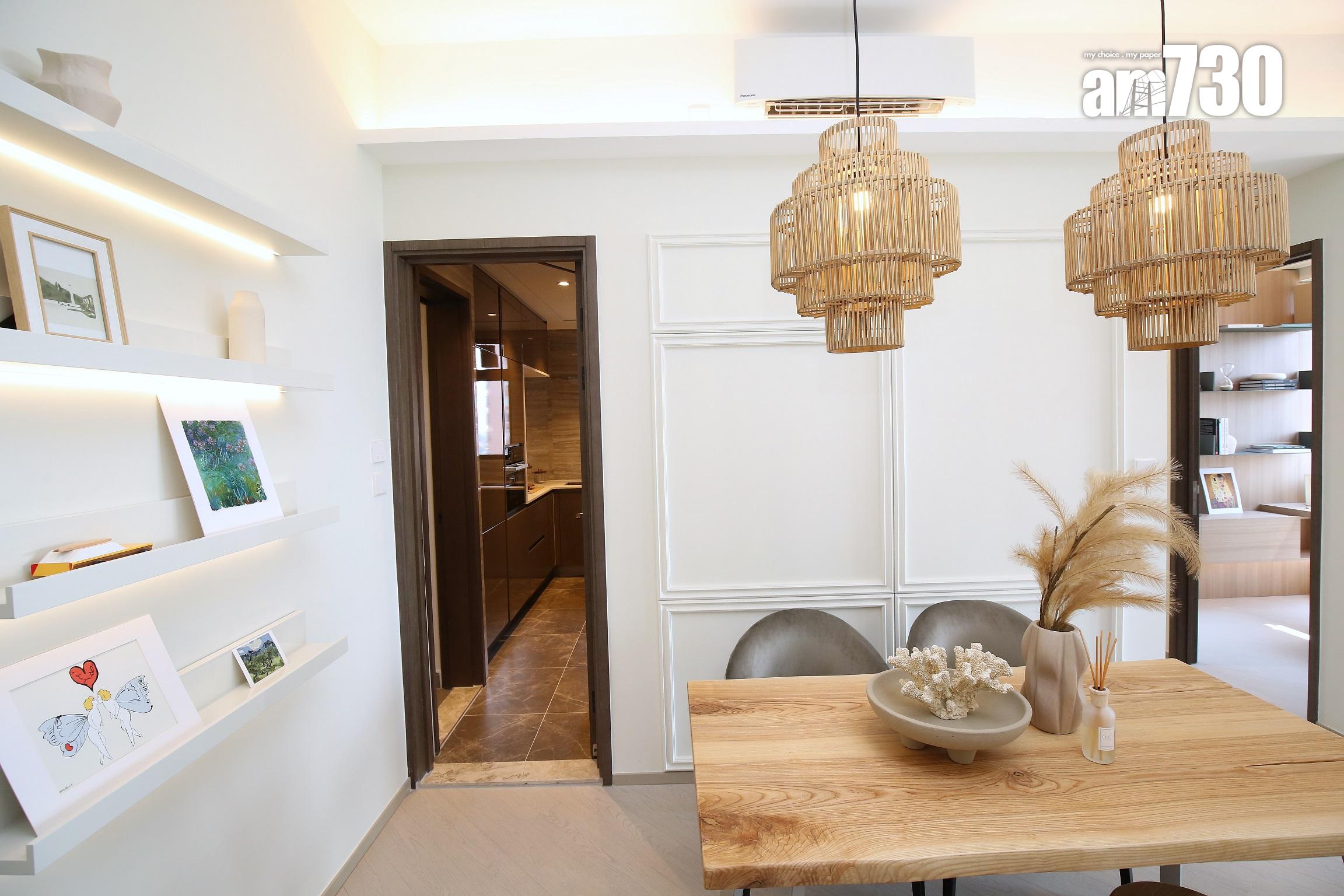 屯門新盤|帝御.星濤817方呎三房連設計裝修示位 呈現極簡生活感