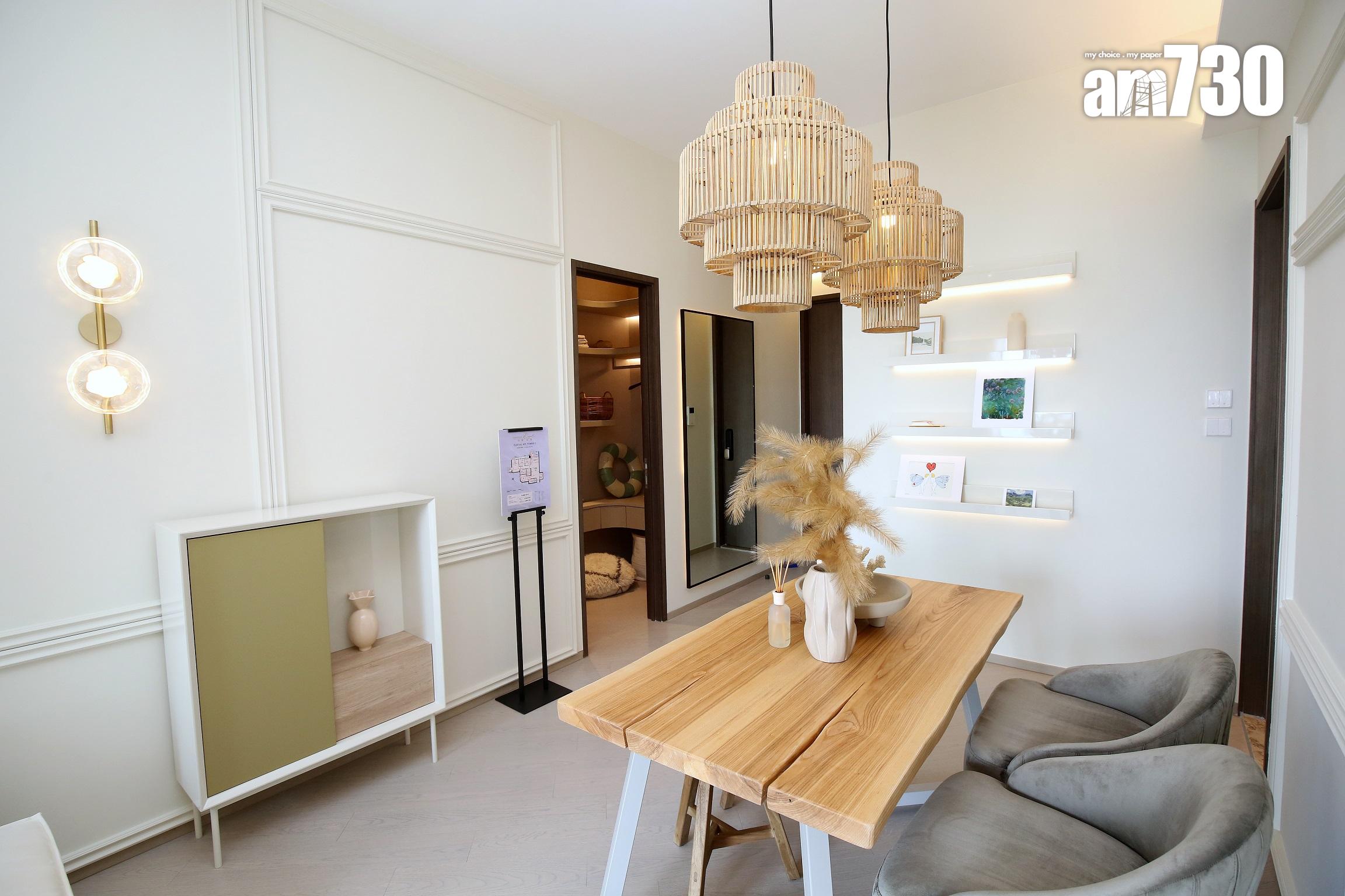 屯門新盤|帝御.星濤817方呎三房連設計裝修示位 呈現極簡生活感