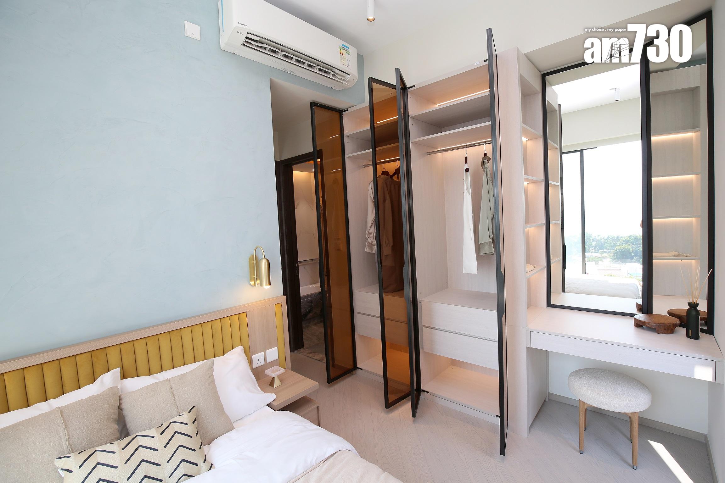 屯門新盤|帝御.星濤817方呎三房連設計裝修示位 呈現極簡生活感