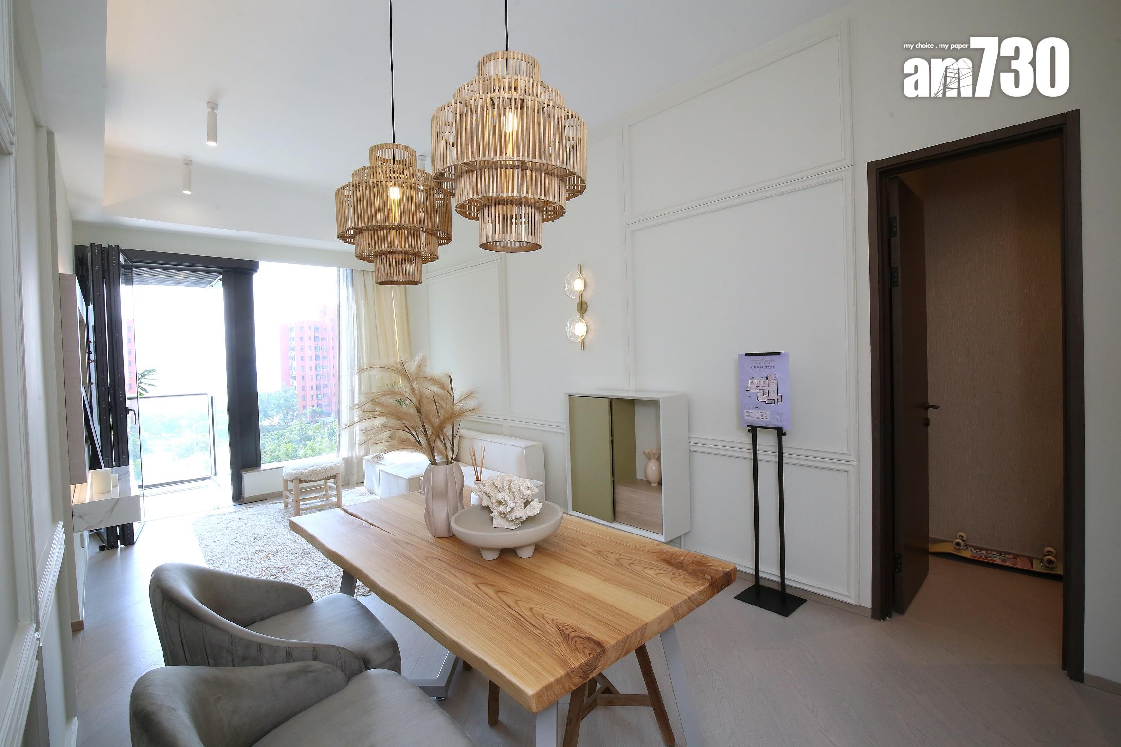 屯門新盤|帝御.星濤817方呎三房連設計裝修示位 呈現極簡生活感