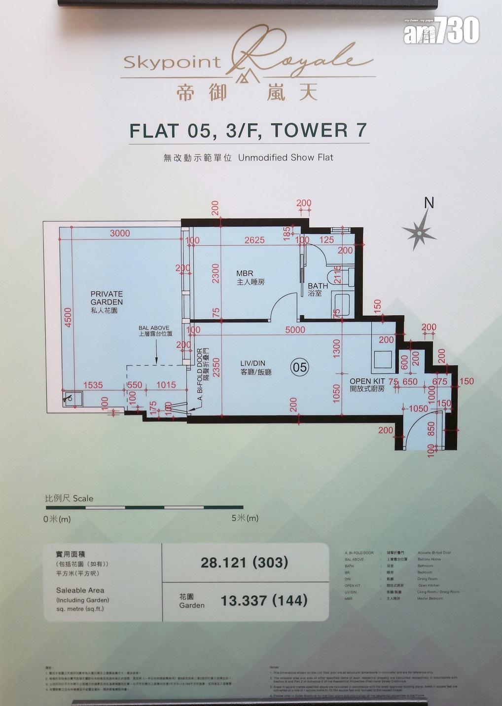 屯門新盤|帝御.嵐天303方呎一房裝修示位 花園設備齊全 輕鬆在家BBQ!