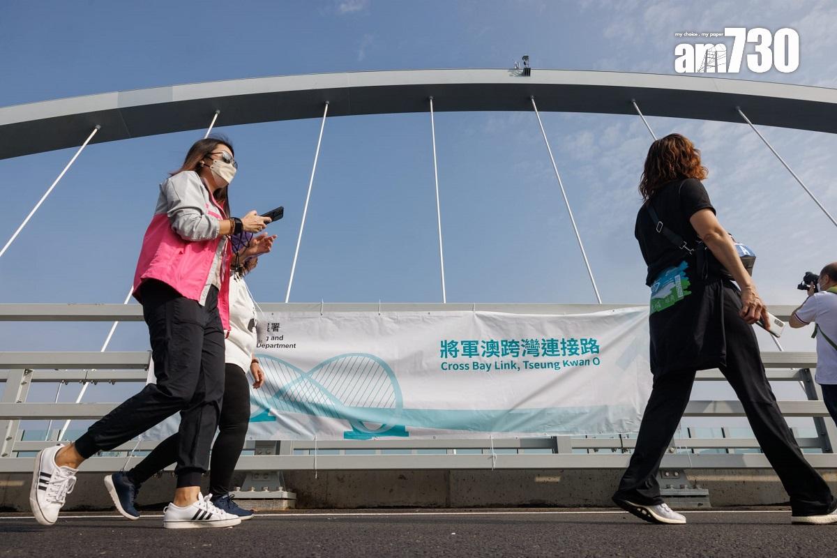 公益金新界區百萬行今日在將軍澳跨灣連接路舉行。(蘇文傑攝)