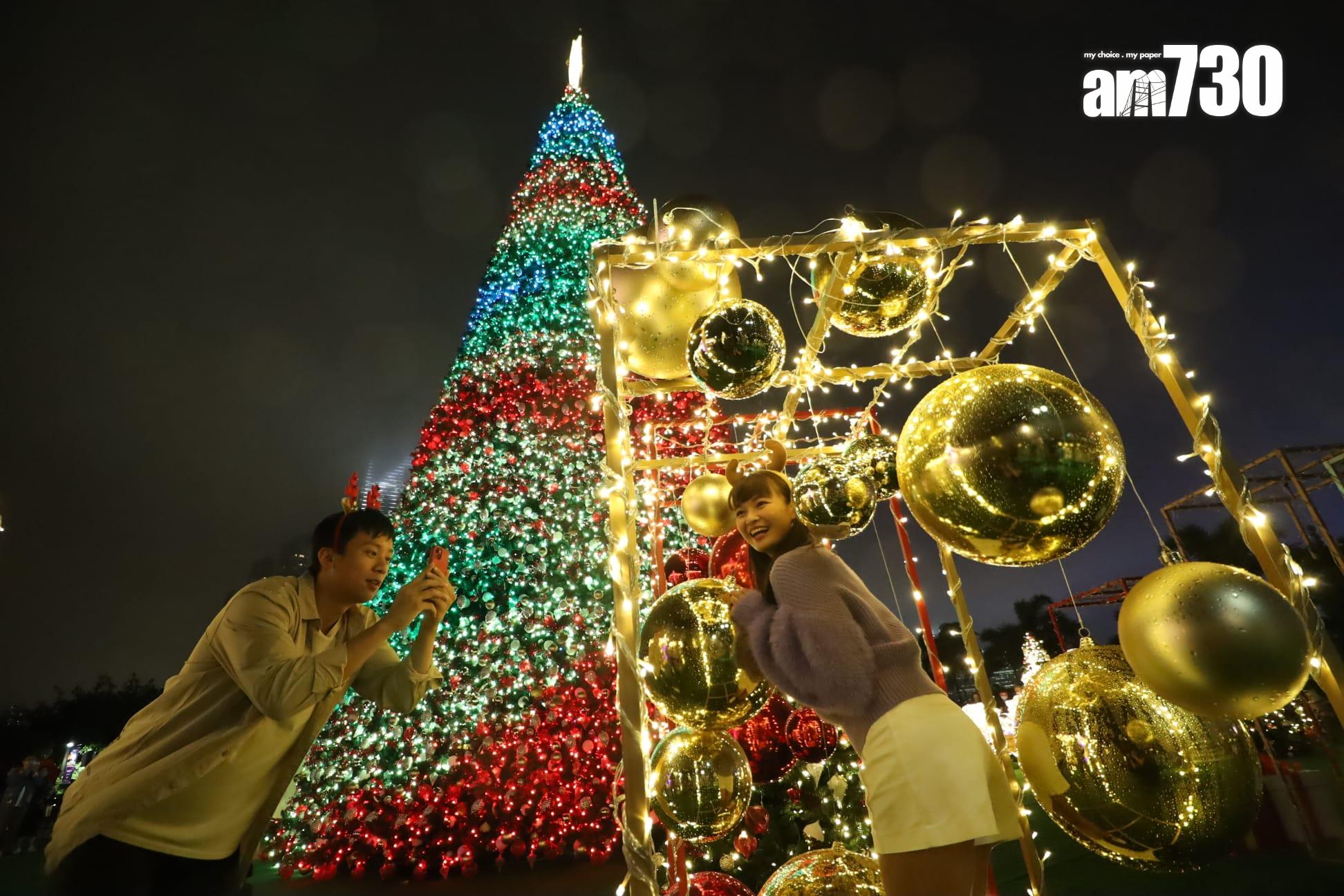 聖誕2022|香港繽紛冬日巡禮登場 西九豎6層高聖誕樹
