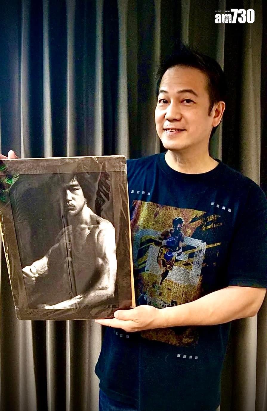 歐錦棠是出名的李小龍「鐵粉」。(資料圖片)