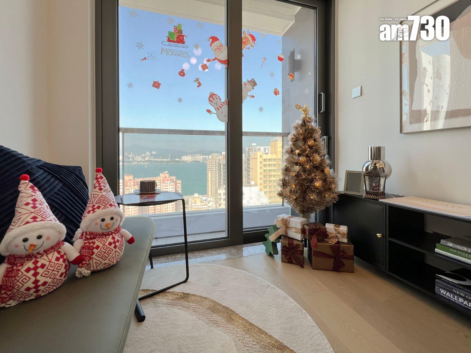 西營盤新盤|15 WESTERN STREET示位加入聖誕裝飾及萬科吉祥物