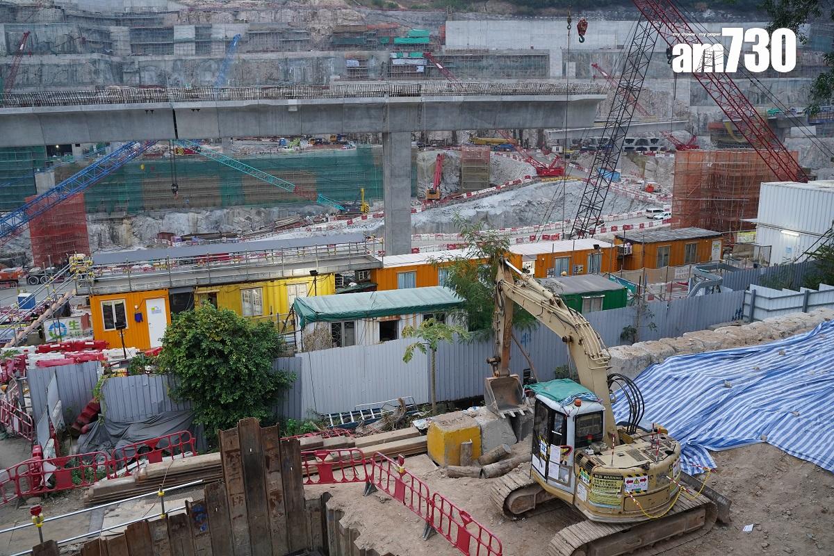 將藍隧道興建期間多次爆發工人感染群組。(資料圖片/陳奕釗攝)