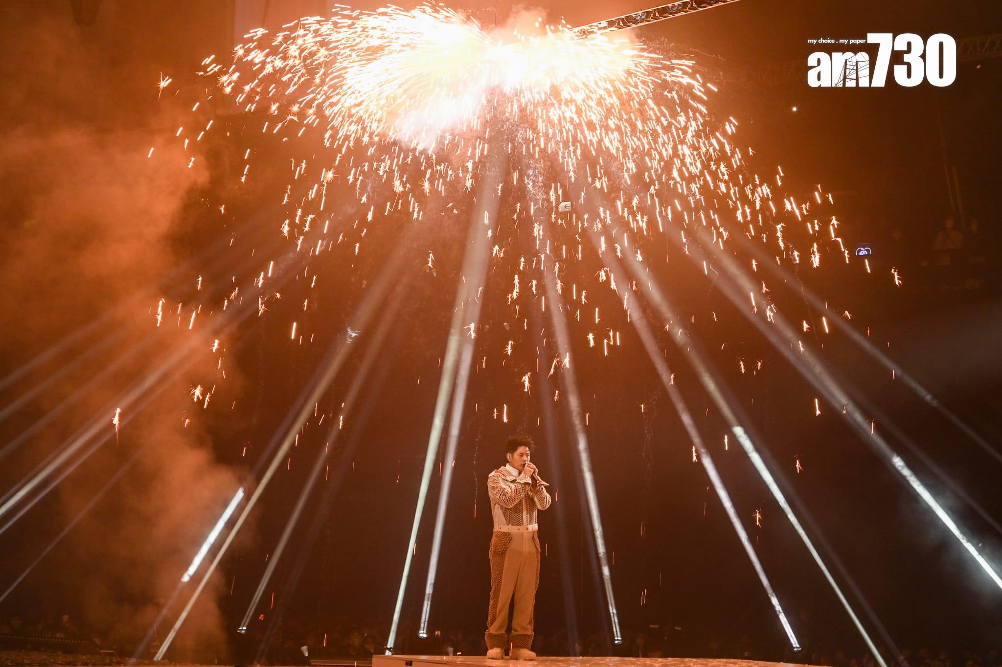 許廷鏗唱了不少新歌,當中亦有其大碟《2021》的作品。(李睿哲攝)