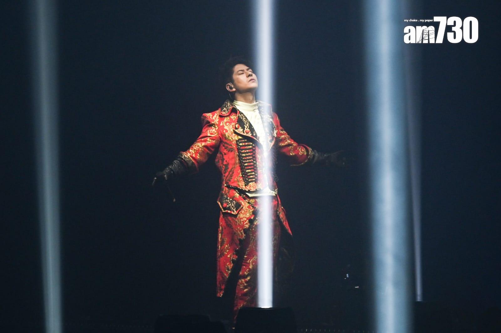 許廷鏗唱了不少新歌,當中亦有其大碟《2021》的作品。(李睿哲攝)