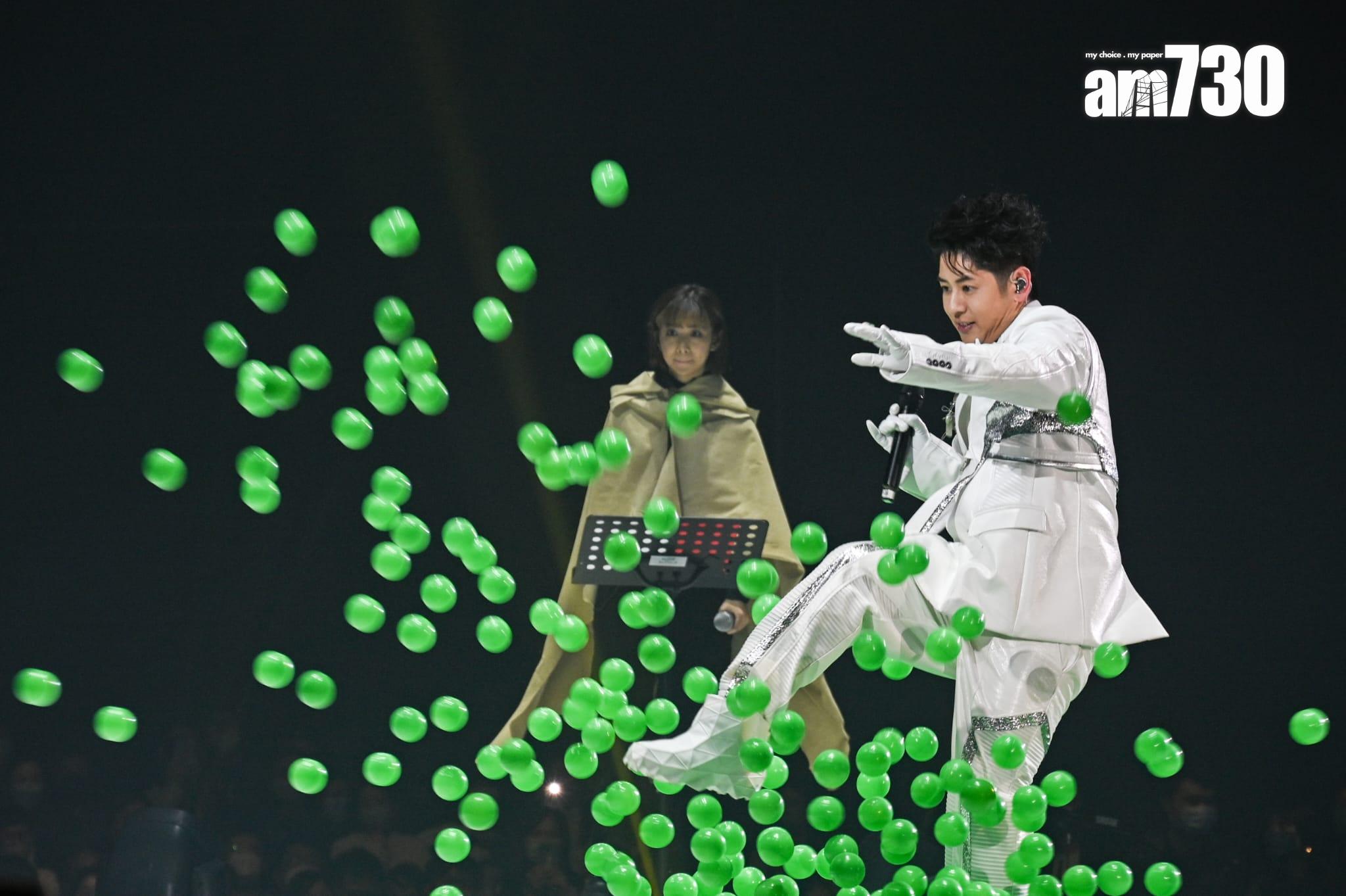 許廷鏗在波波池起飛腳。(李睿哲攝)