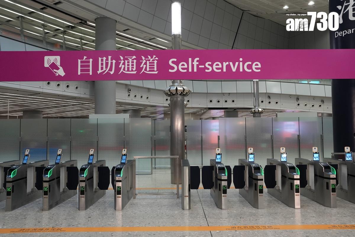 廣深港高鐵香港段1月15日恢復營運,屆時會引入實名制的電子車票。(陳奕釗攝)