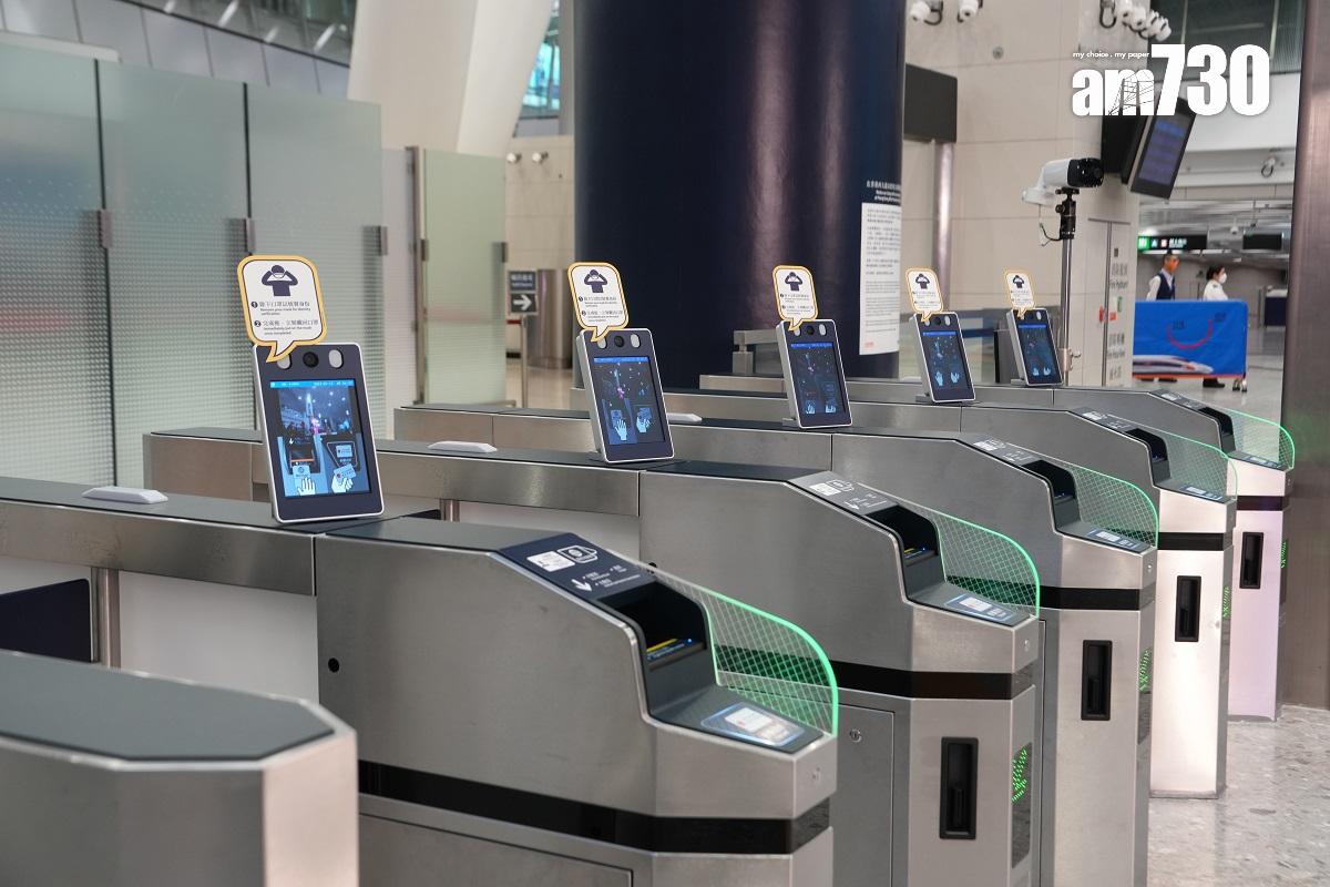 廣深港高鐵香港段1月15日恢復營運,屆時會引入實名制的電子車票。(陳奕釗攝)