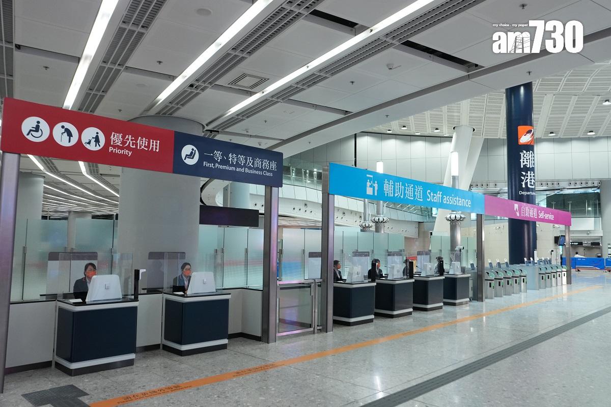 廣深港高鐵香港段1月15日恢復營運,屆時會引入實名制的電子車票。(陳奕釗攝)