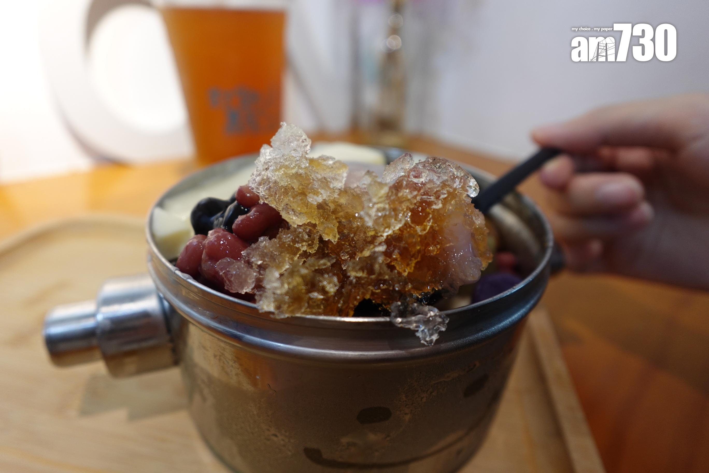 最底亦有黑糖冰沙,吃到底都不怕無味。