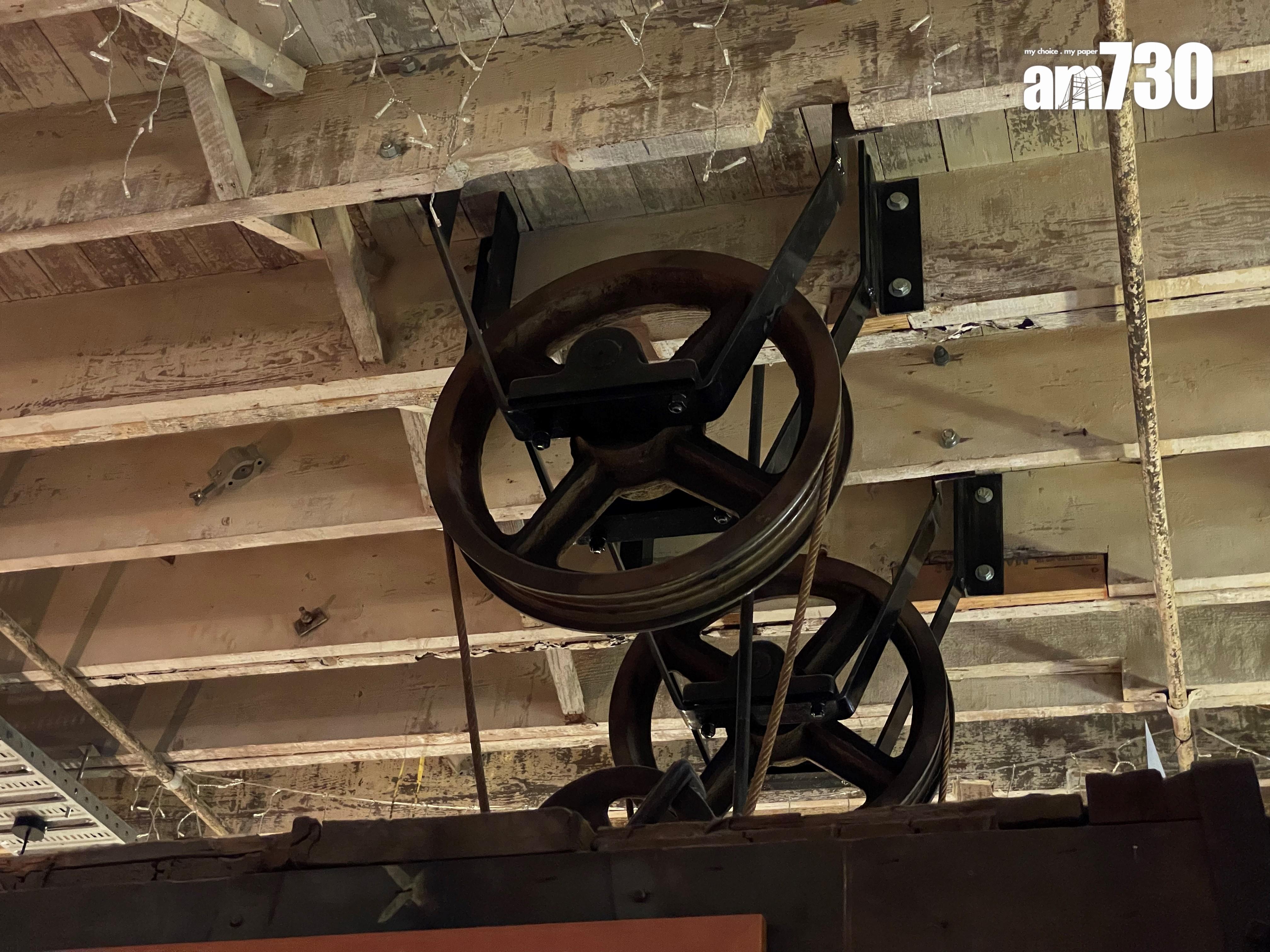 升降機的配件都有保留。