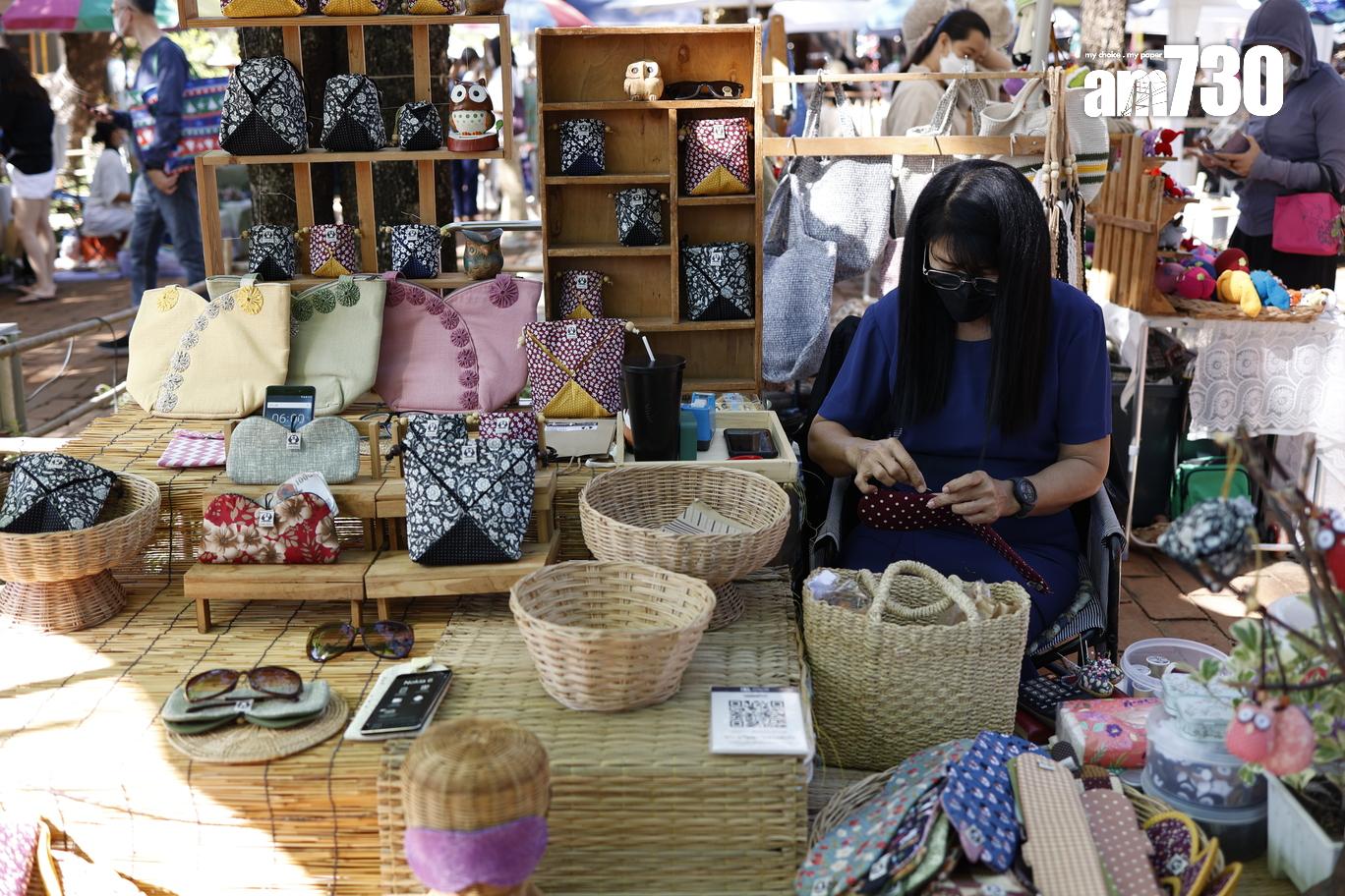 文青感十足的籐織系列。