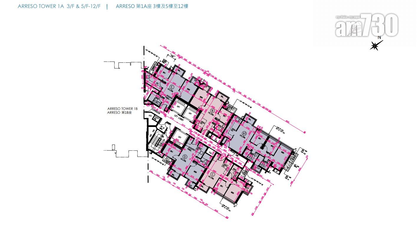 新盤樓書|屯門NOVO LAND第2B期 標準戶兩房佔全盤63%