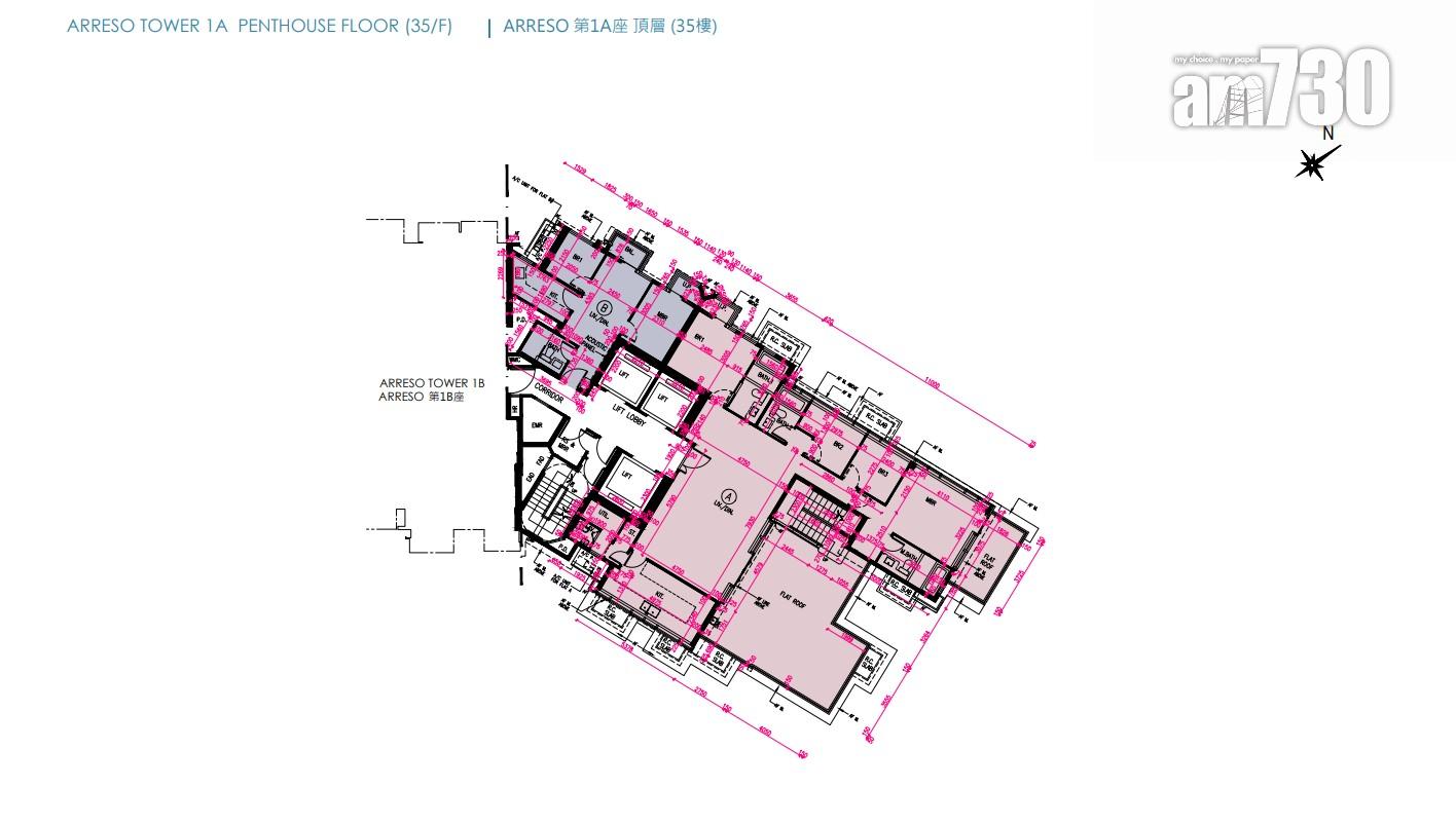 新盤樓書|屯門NOVO LAND第2B期 標準戶兩房佔全盤63%