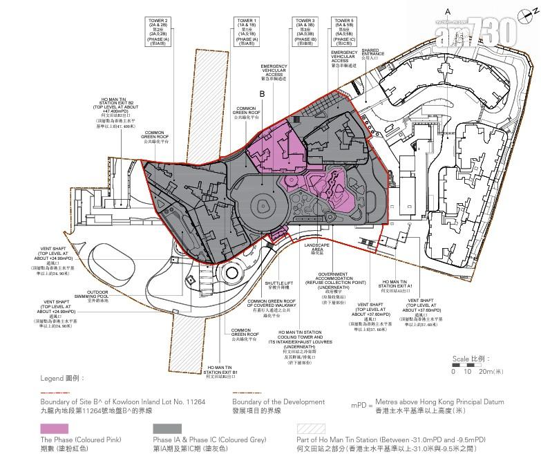 新盤樓書|何文田瑜一第1B期提供183伙 面積336至1234方呎