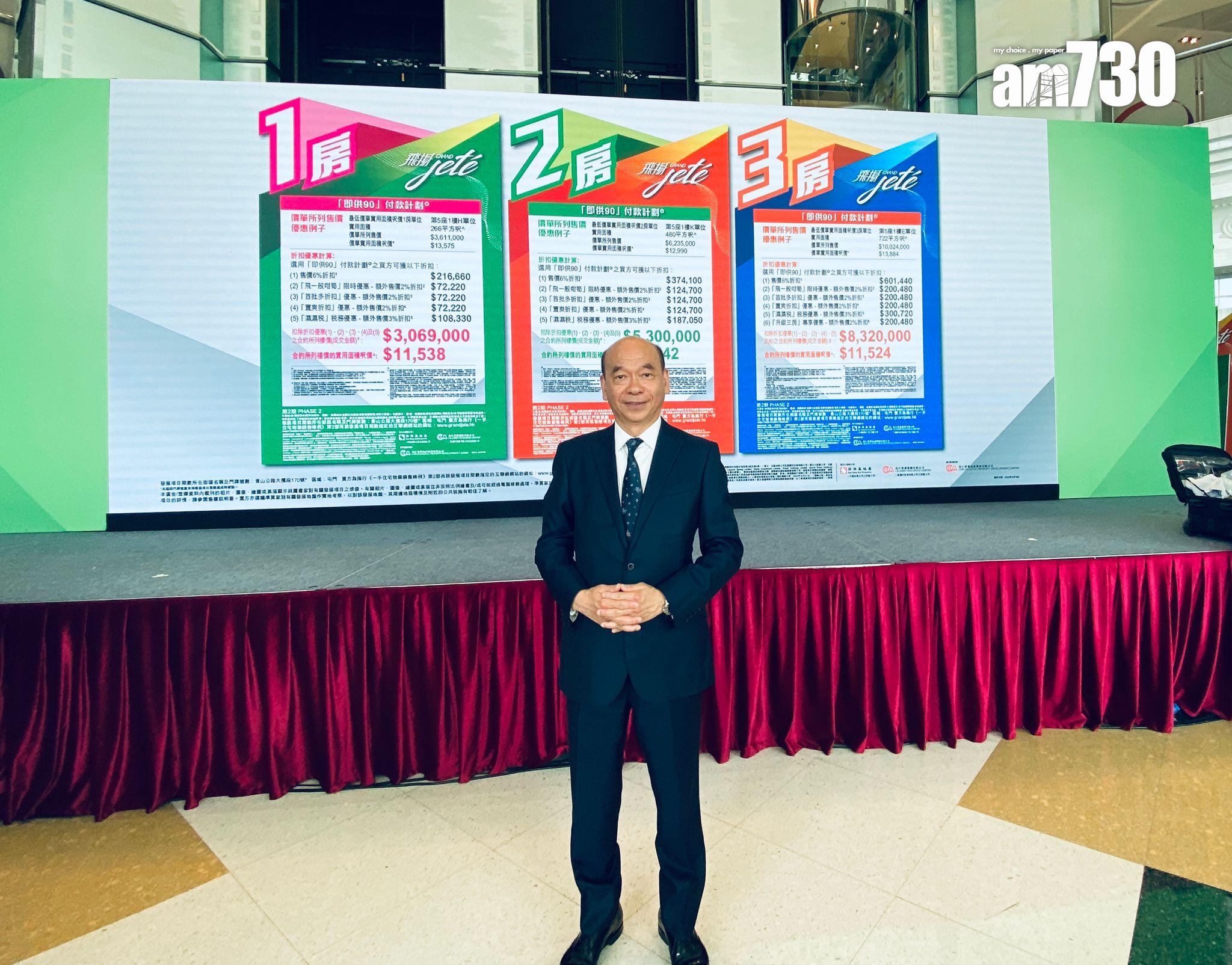 飛揚開價|中原陳永傑:發展商「放血價」賣樓見誠意 新界西二手市場必被凍結