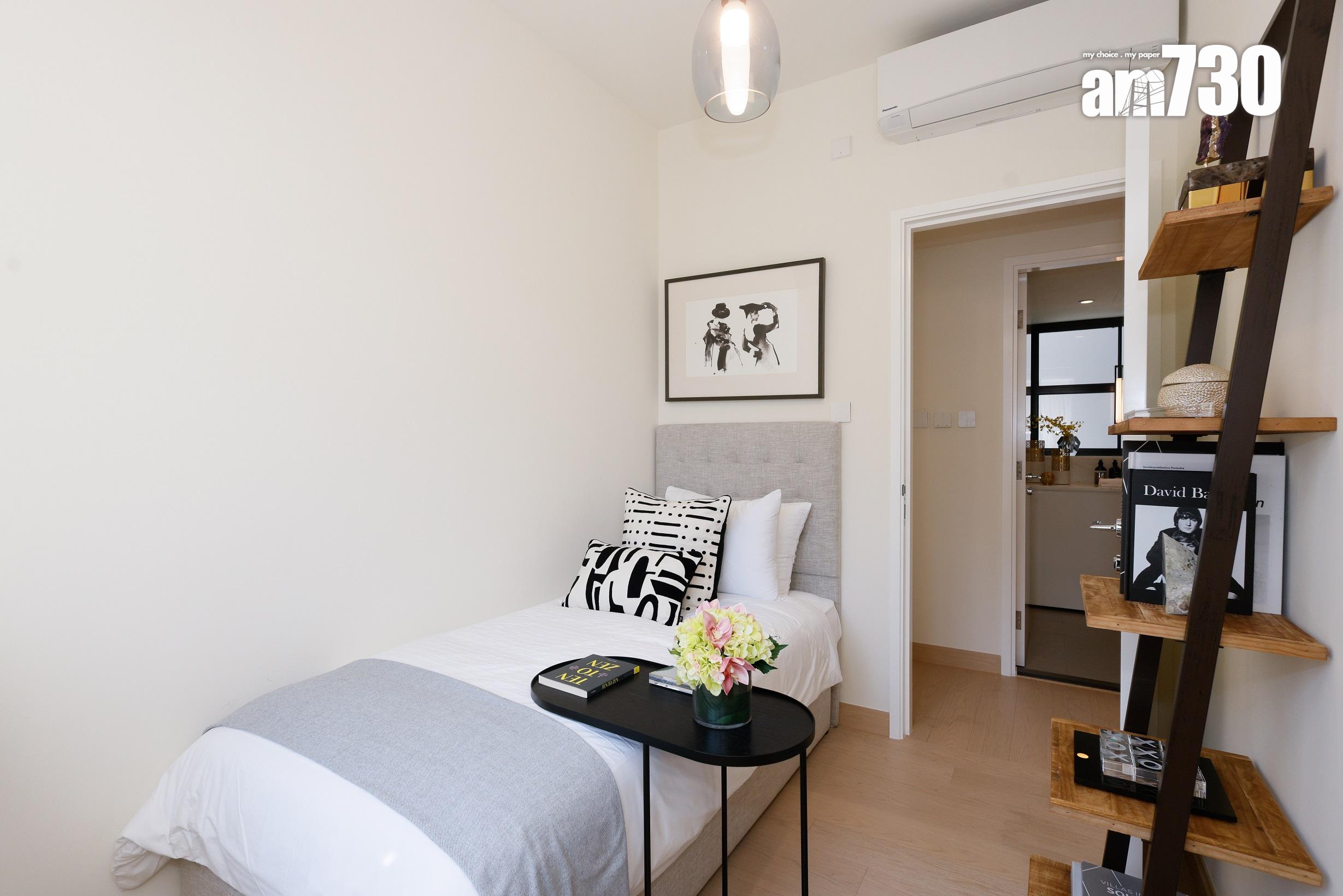 現樓單位|多圖!跑馬地THE ASTER 698方呎兩房 主人房特設衣帽間