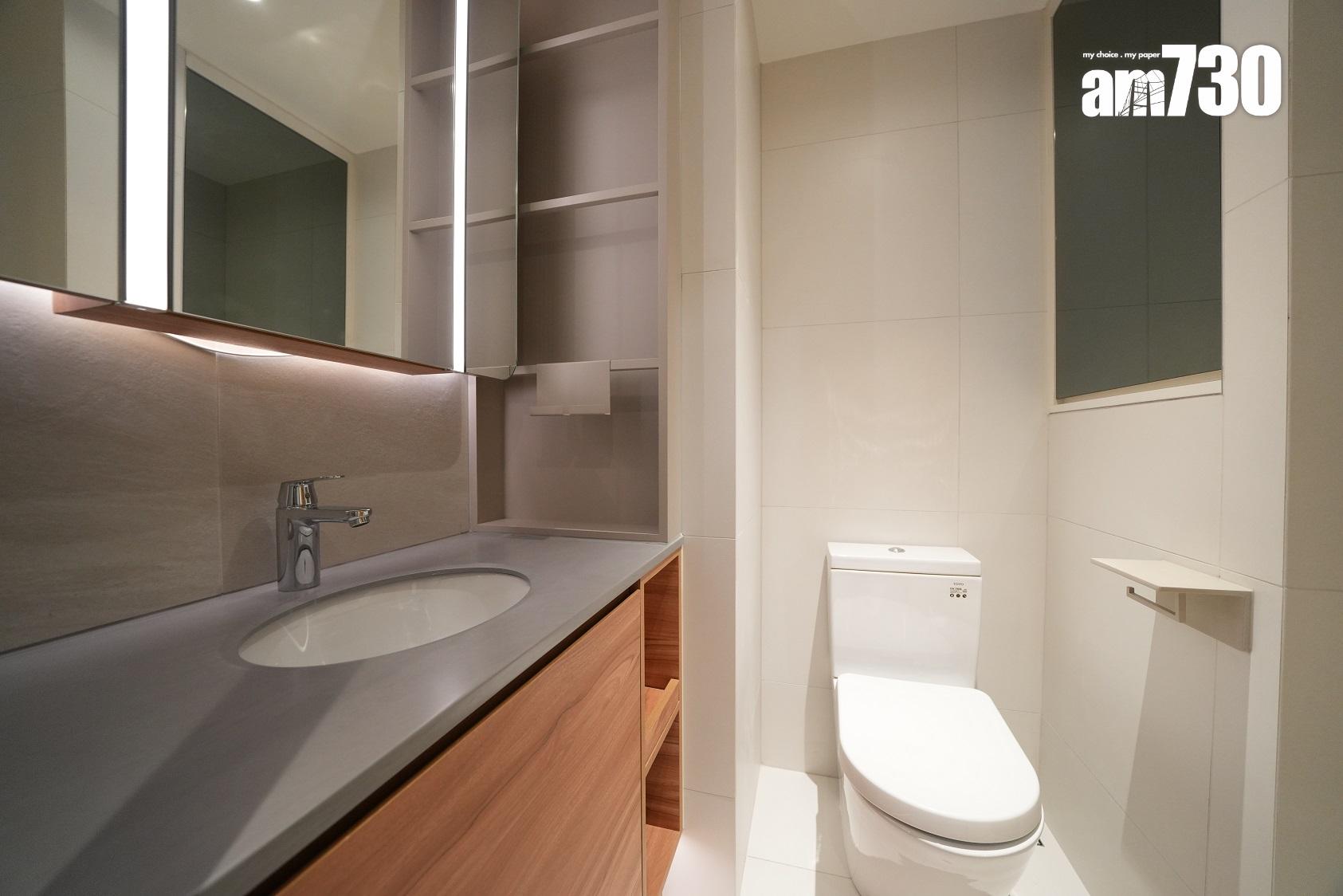 示範單位|多圖!元朗雨後372方呎一房 454方呎兩房 間格工整實用