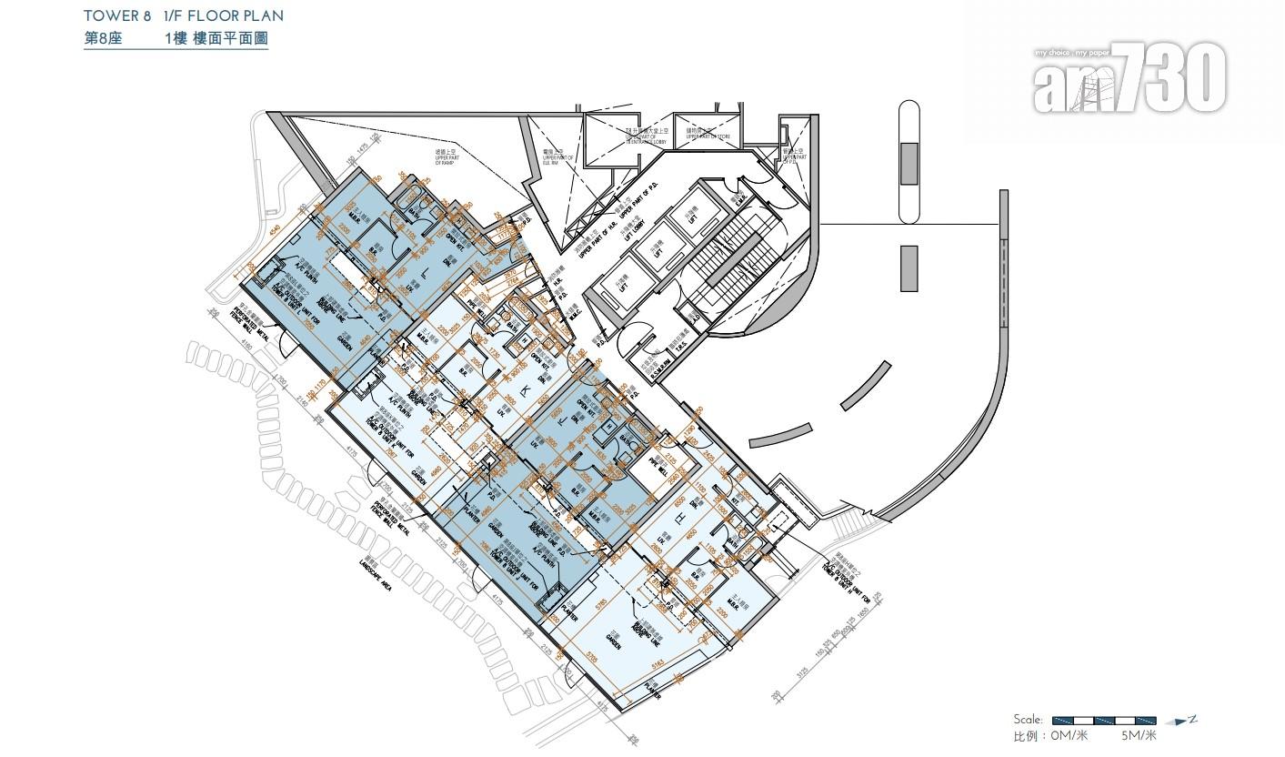 新盤樓書|KOKO MARE面積310至1078方呎 標準戶兩房佔近80%