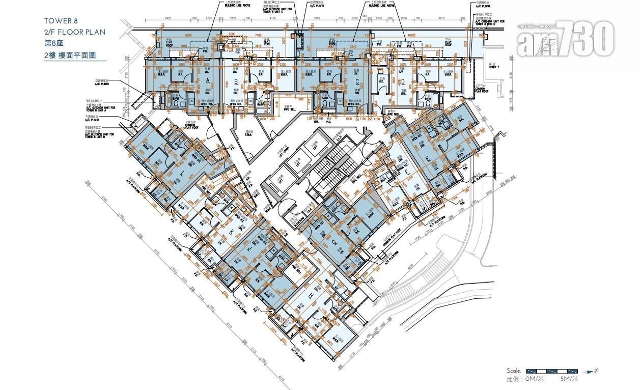 新盤樓書|KOKO MARE面積310至1078方呎 標準戶兩房佔近80%
