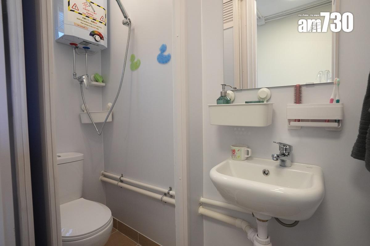 簡約公屋模擬4至5人單位示範單位。(資料圖片/陳奕釗攝)