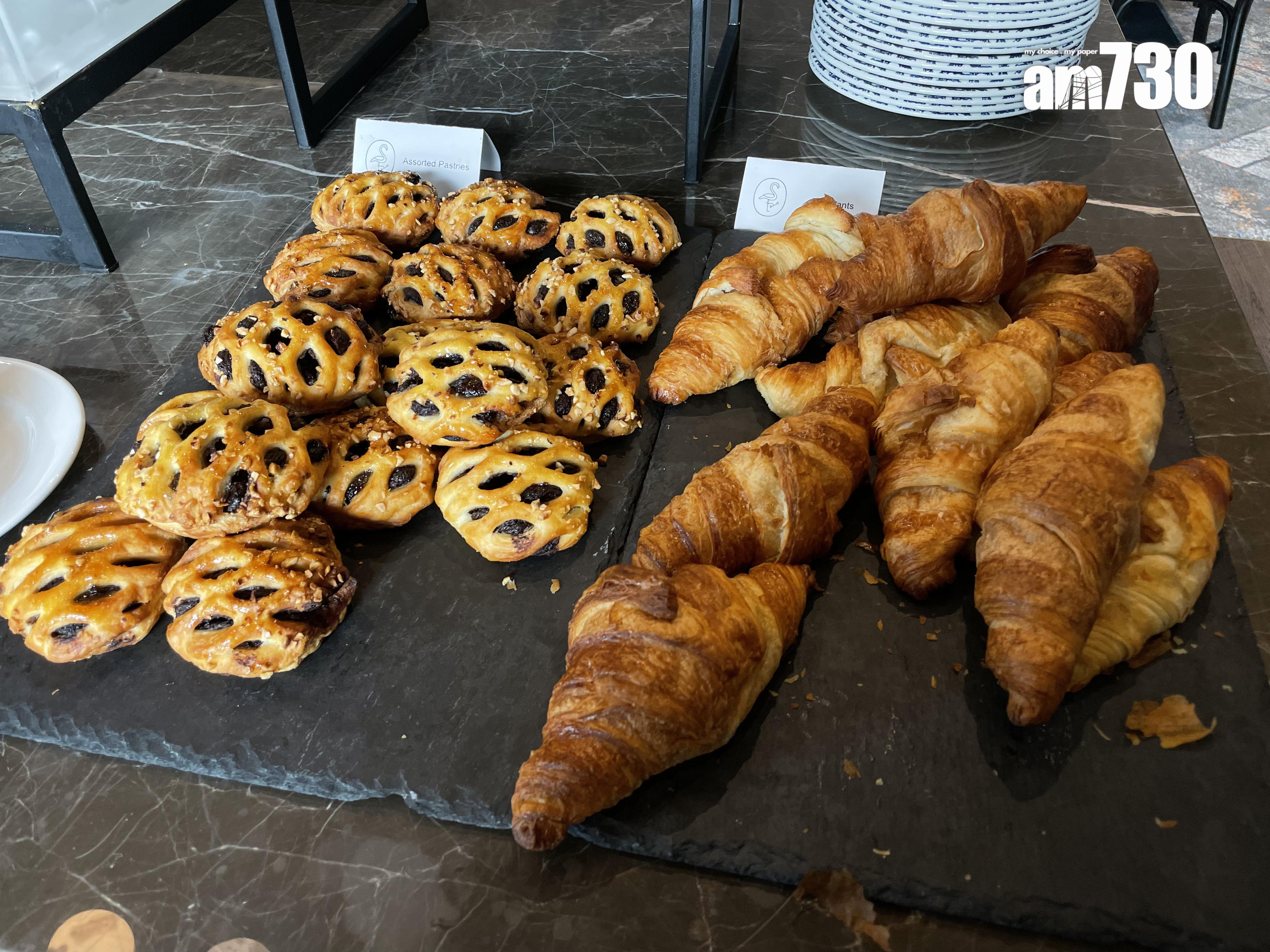 麵包的選擇非常多。