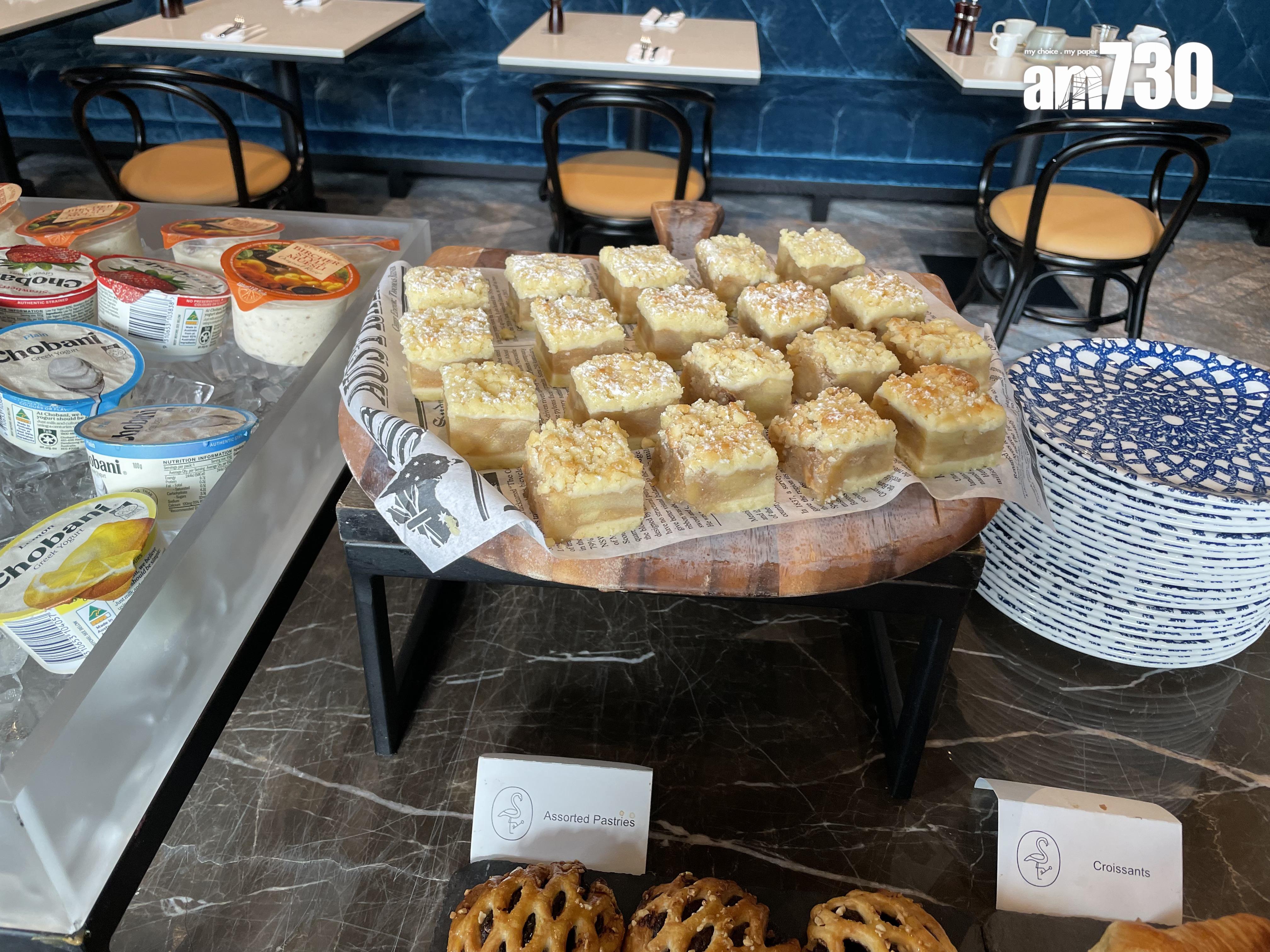 麵包的選擇非常多。