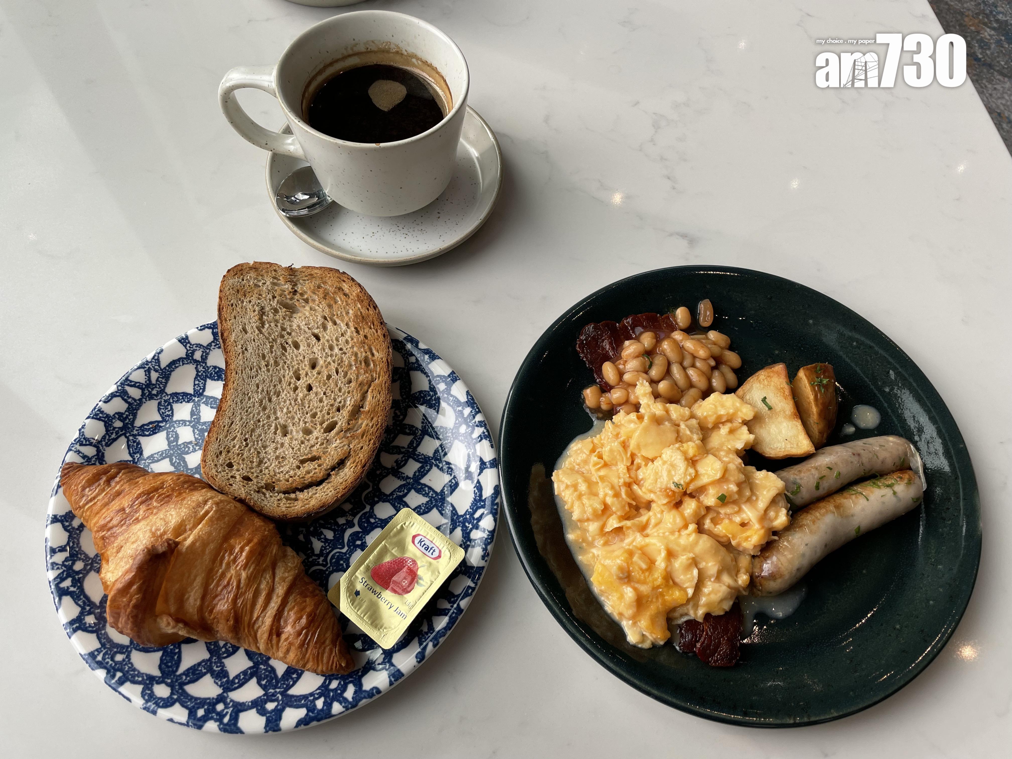 Blacksmith早餐是自助餐形式。