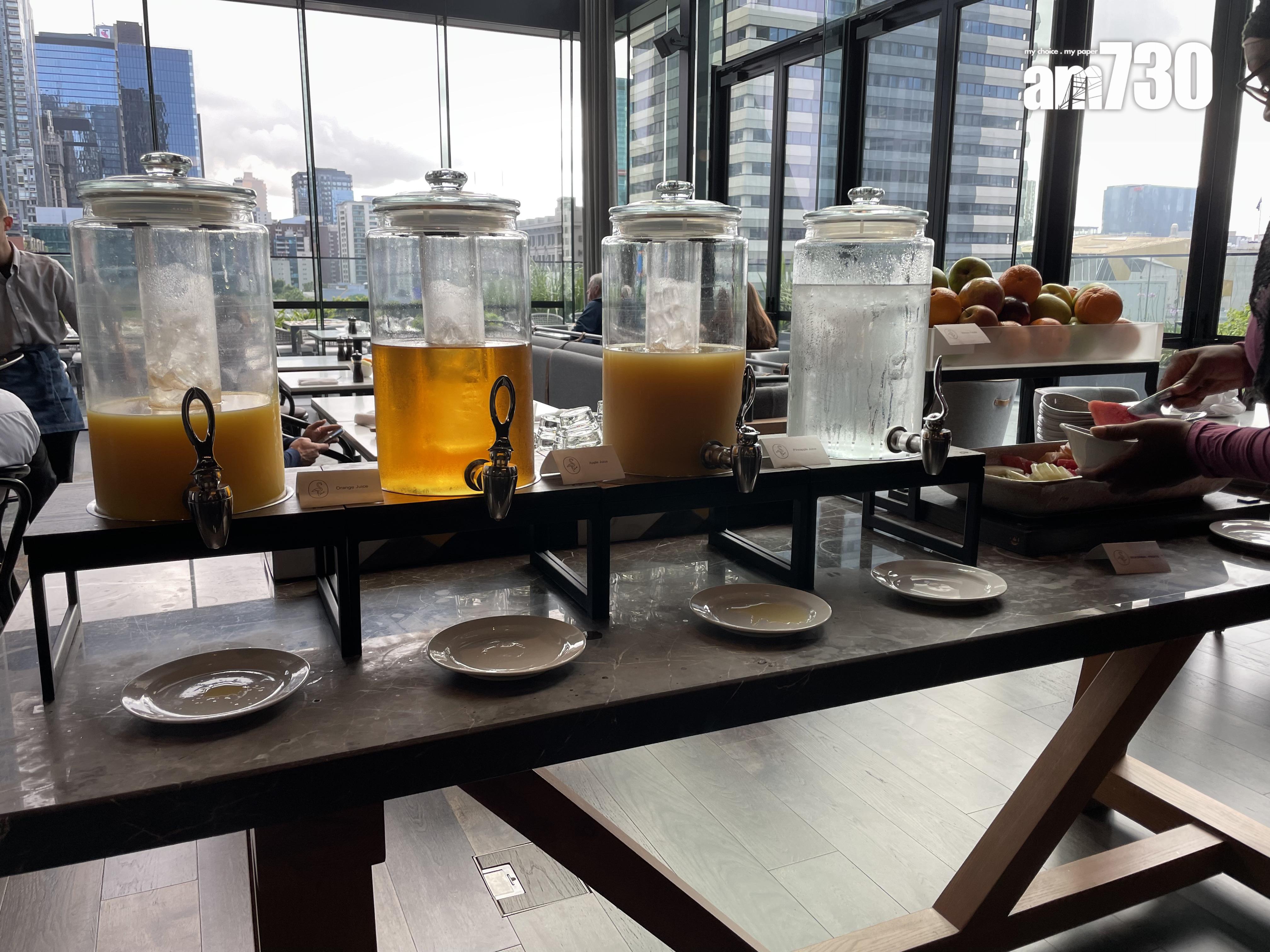 不想喝咖啡亦有多款果汁,任君選擇。