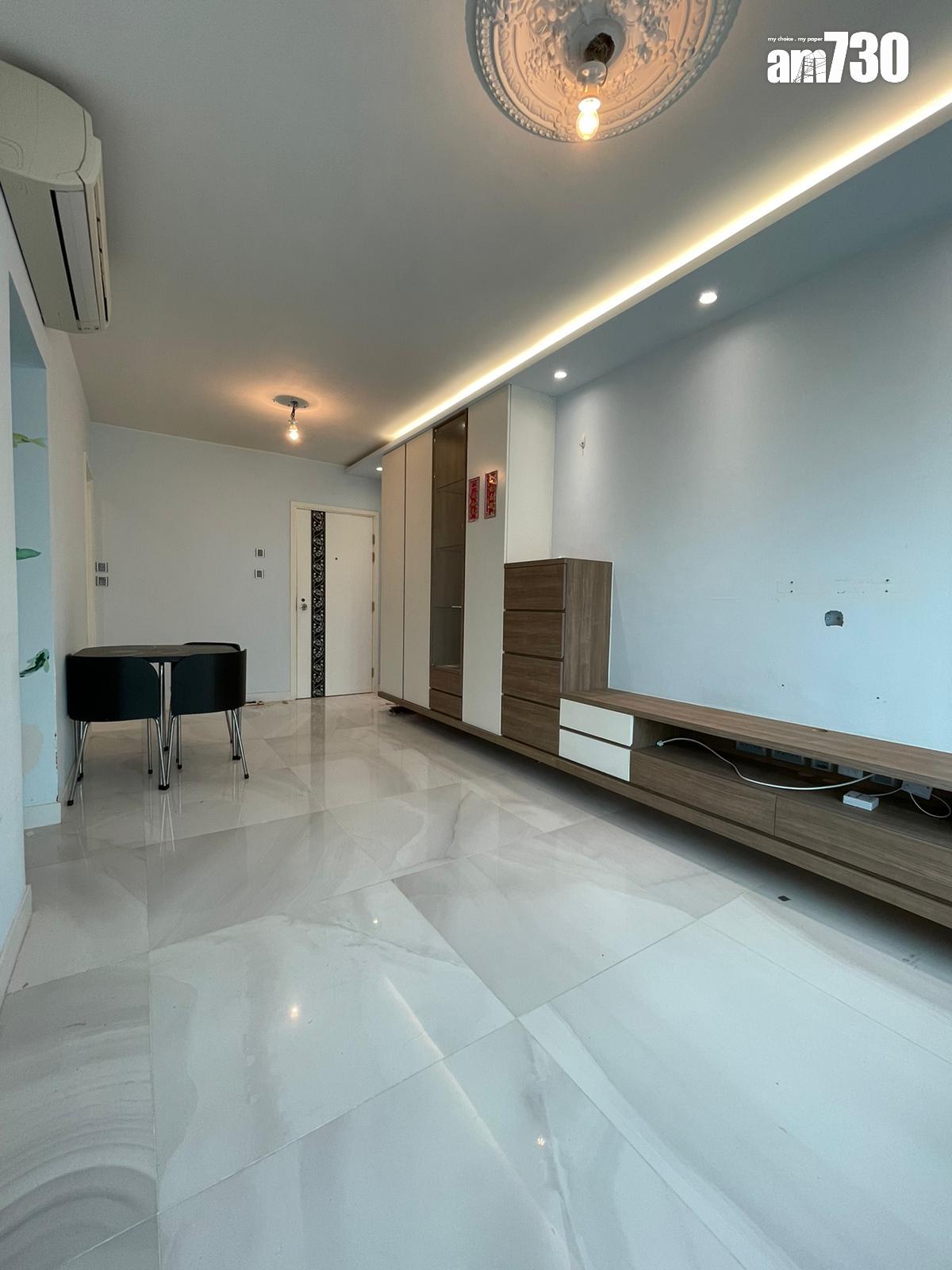 單位裝修新淨雅緻,大廳間隔亦十分實用。(代理提供)