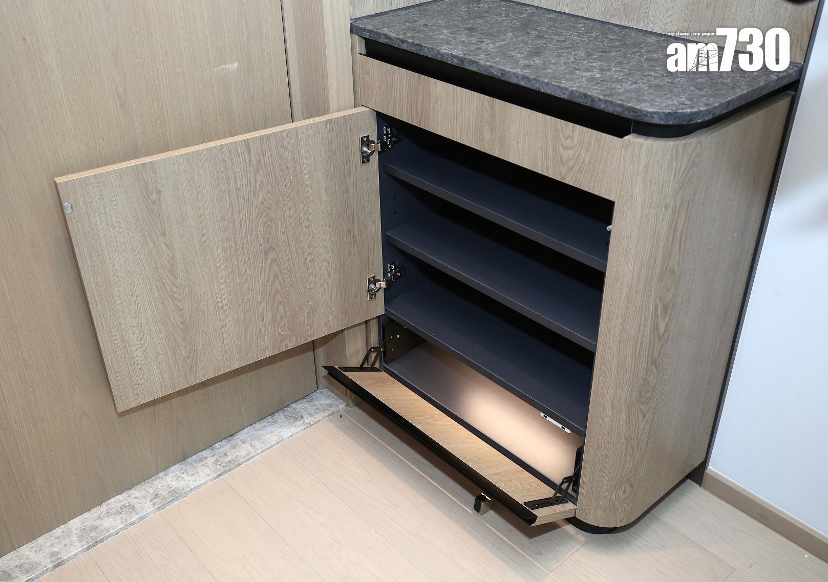 示範單位|瑜一1B期464方呎兩房曝光 樓高3.225米 鞋櫃備UV消毒燈