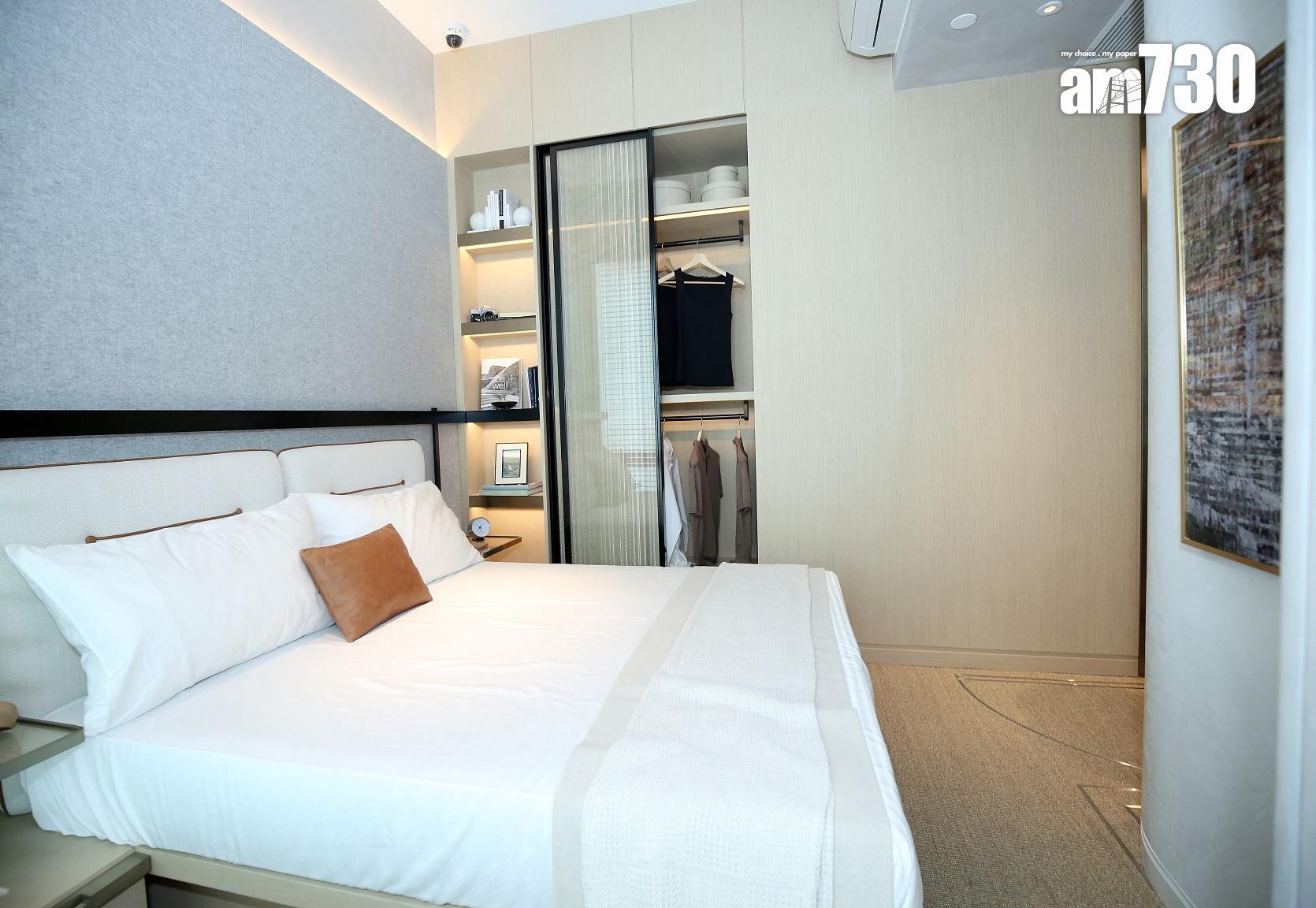 示範單位|瑜一1B期464方呎兩房曝光 樓高3.225米 鞋櫃備UV消毒燈